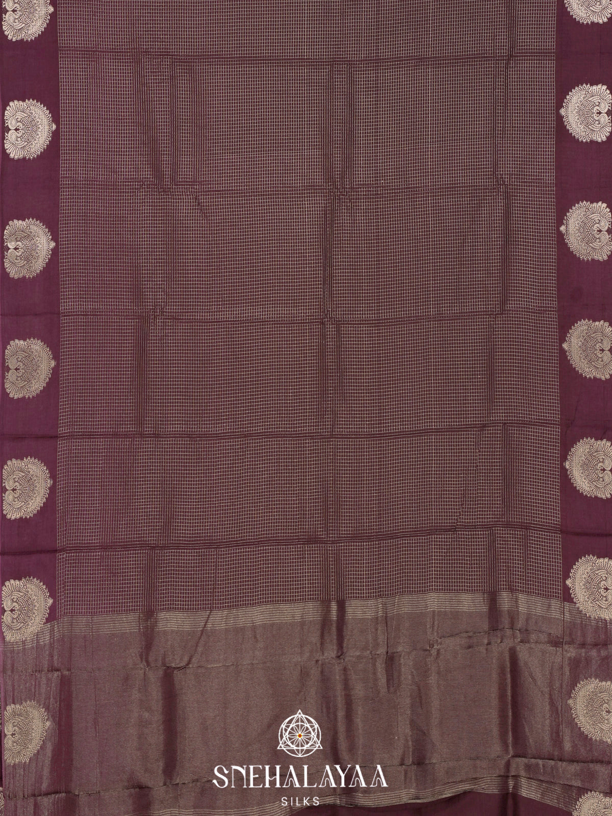 Wine  Banaras Saree