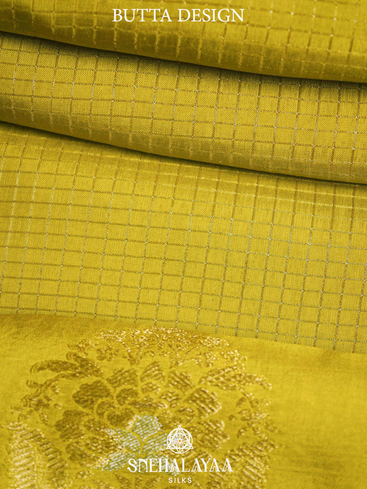 Lime Green  Banaras Saree