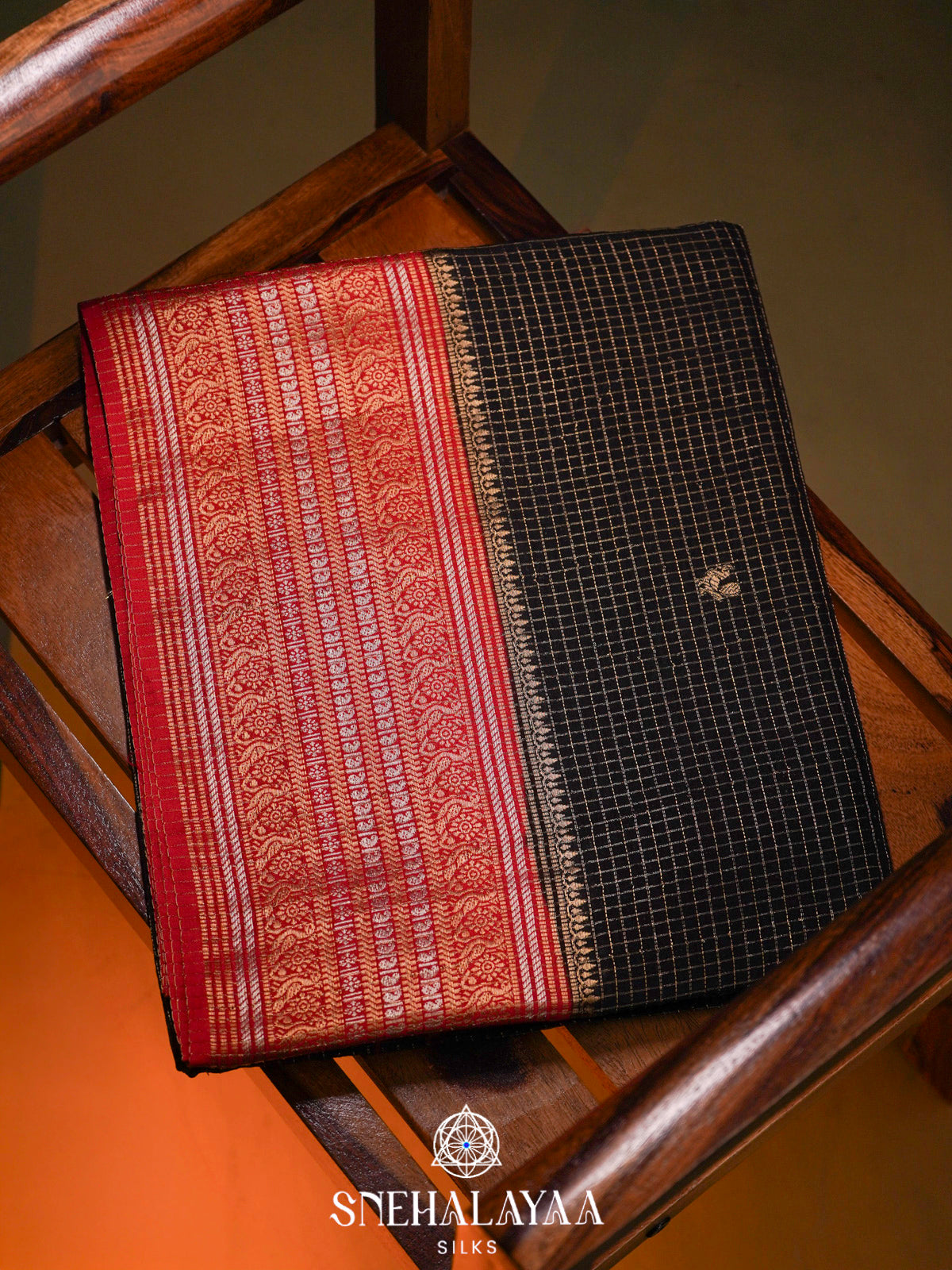 Black  Banaras Saree