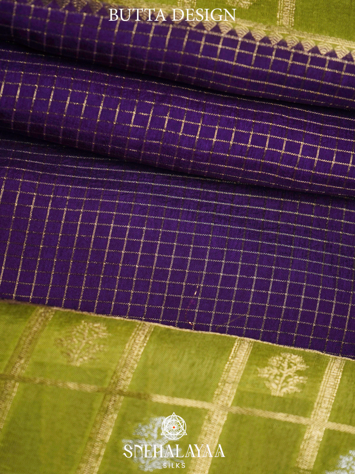 Purple  Banaras Saree