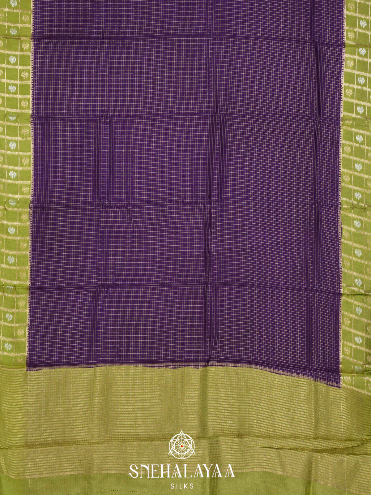 Purple  Banaras Saree