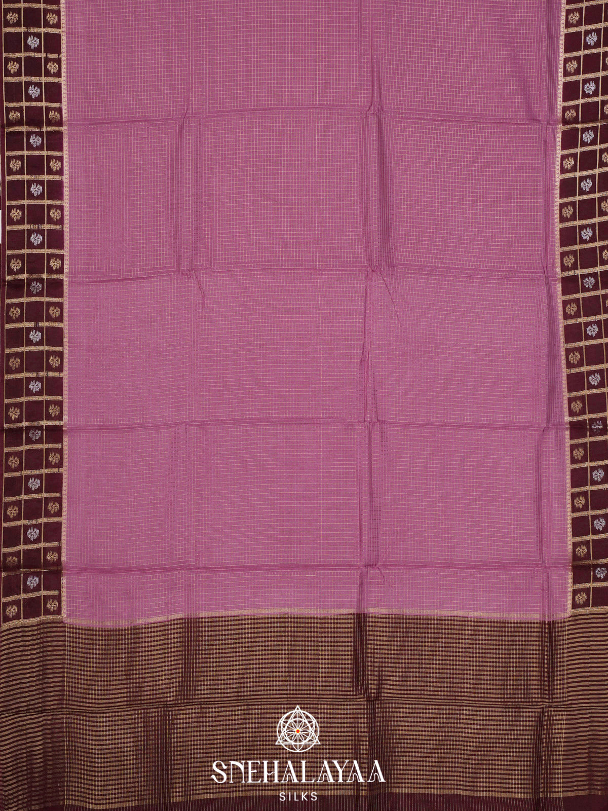 Lavender  Banaras Saree