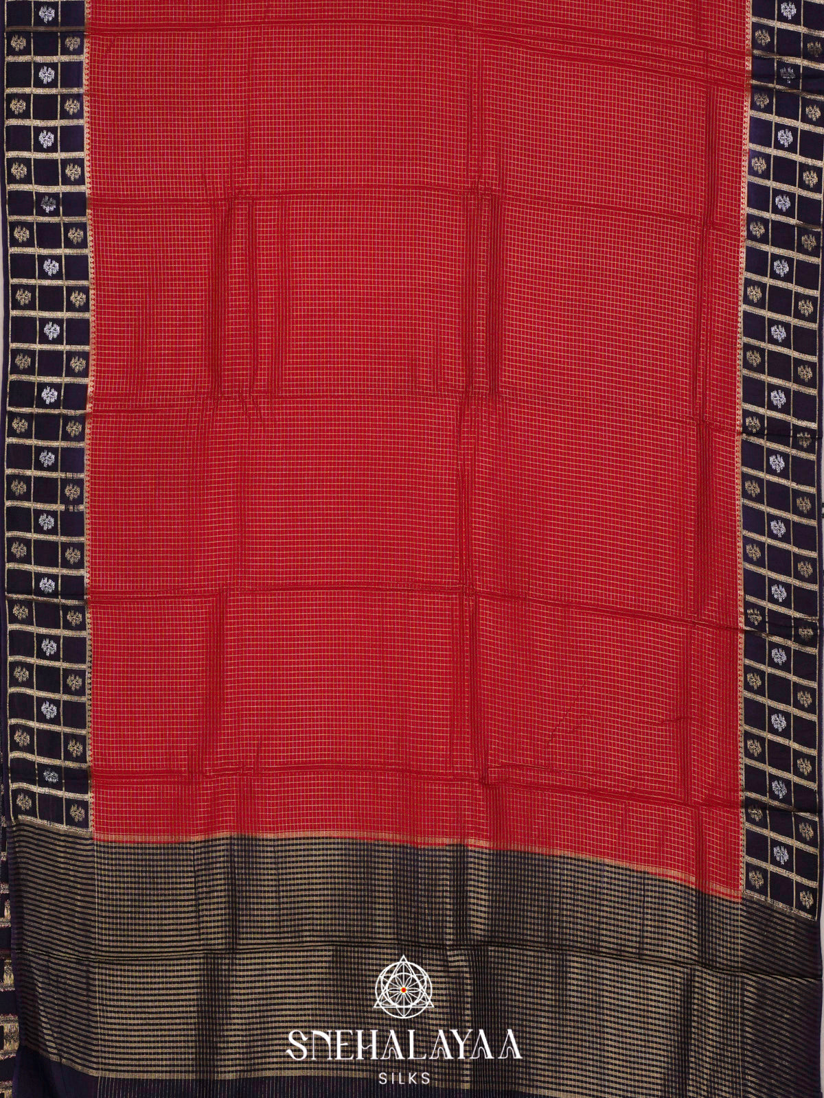 Red  Banaras Saree