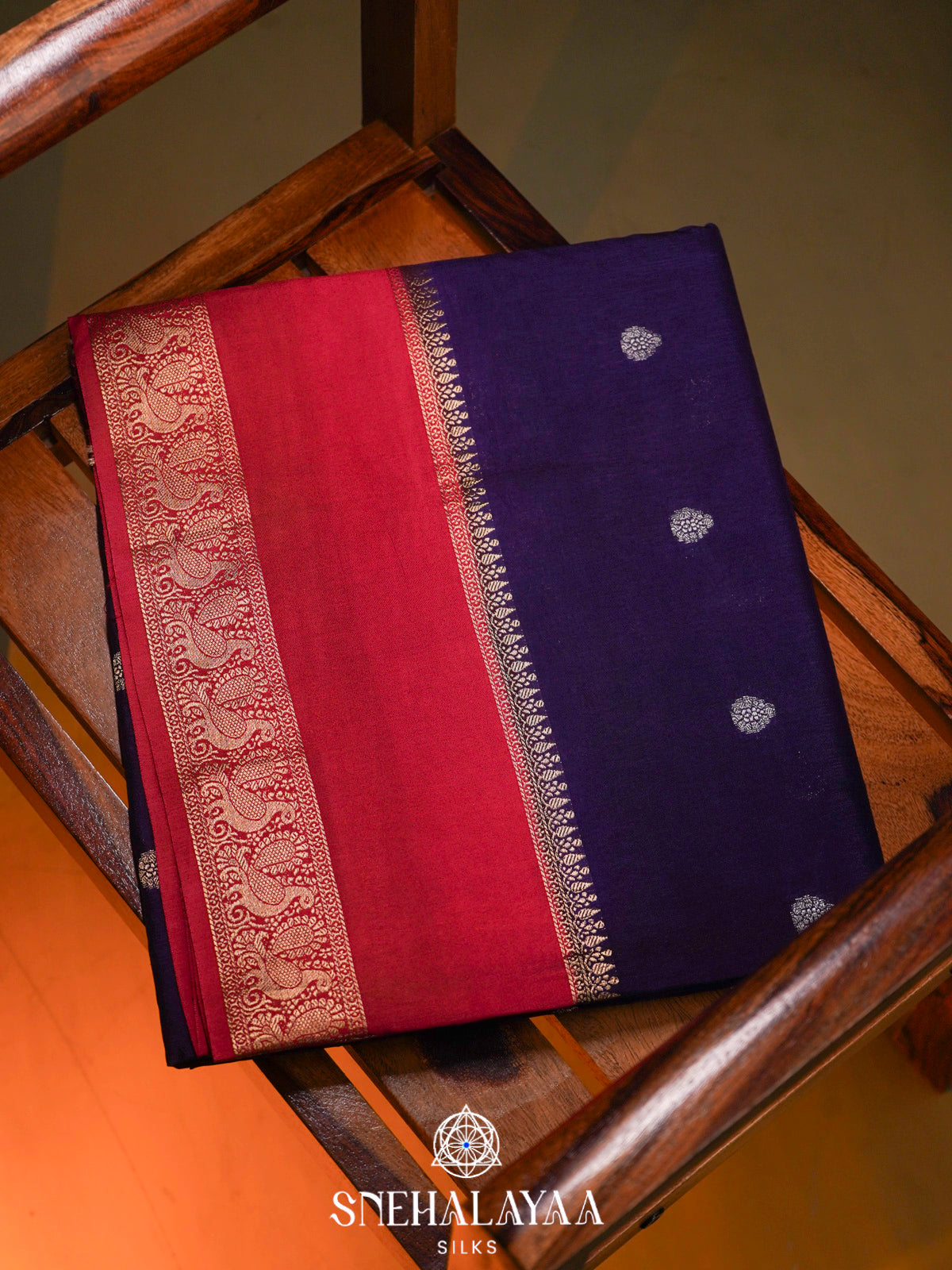 Purple  Banaras Saree