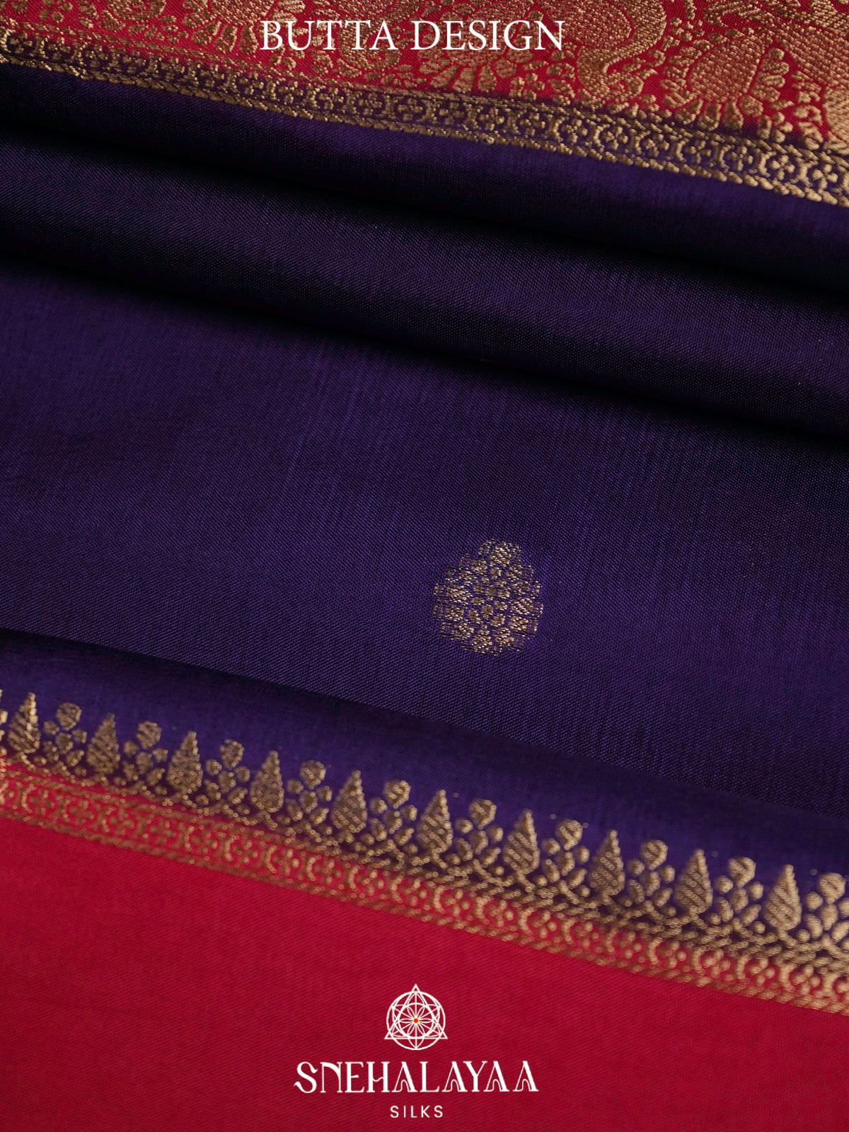 Purple  Banaras Saree