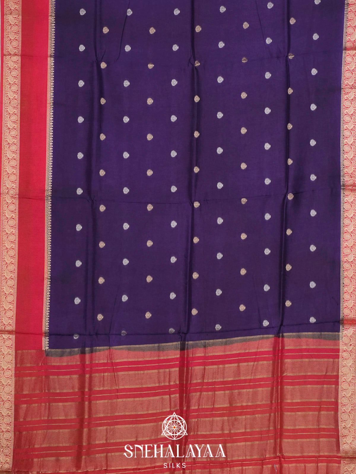 Purple  Banaras Saree
