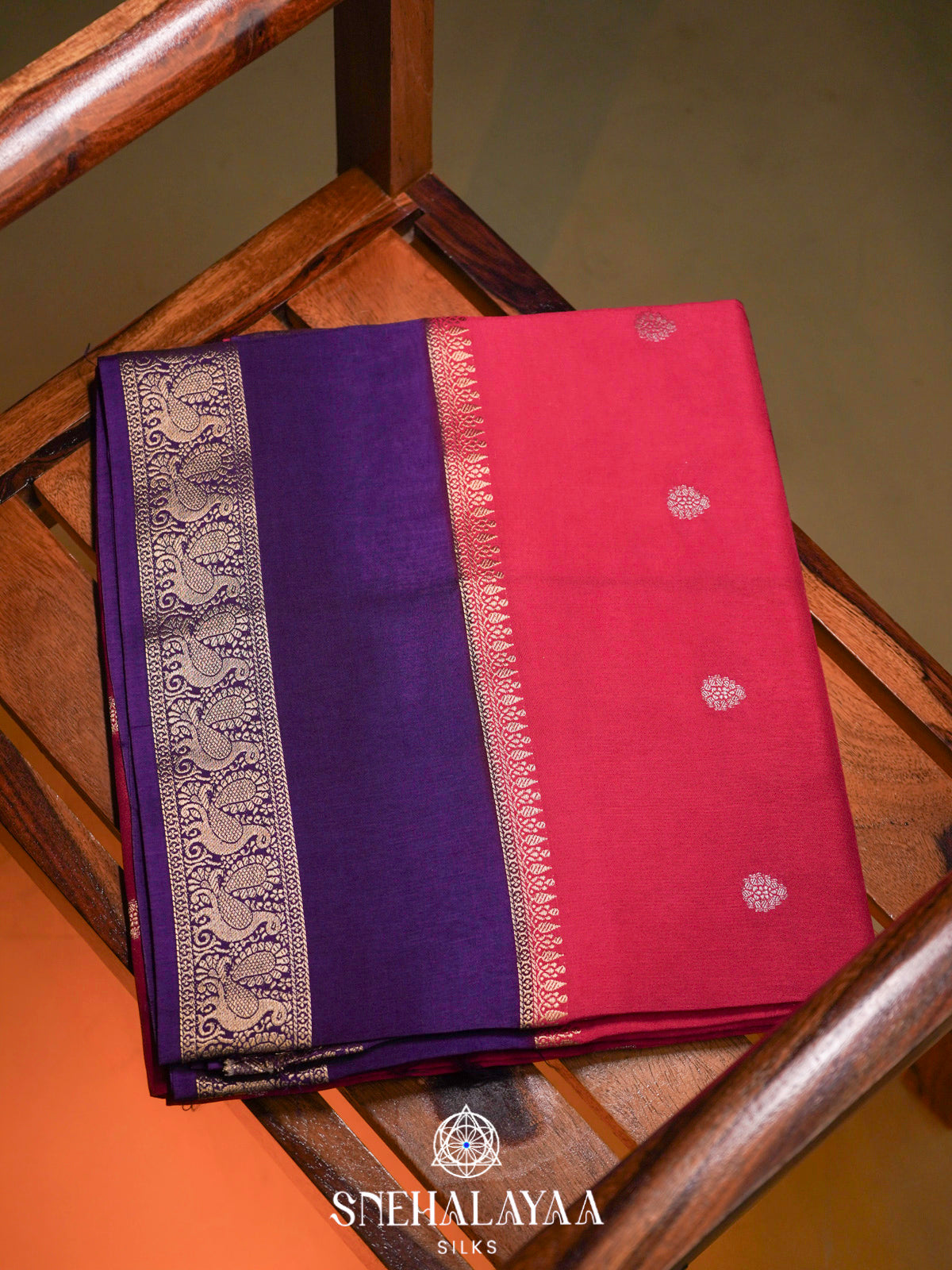 Pink  Banaras Saree