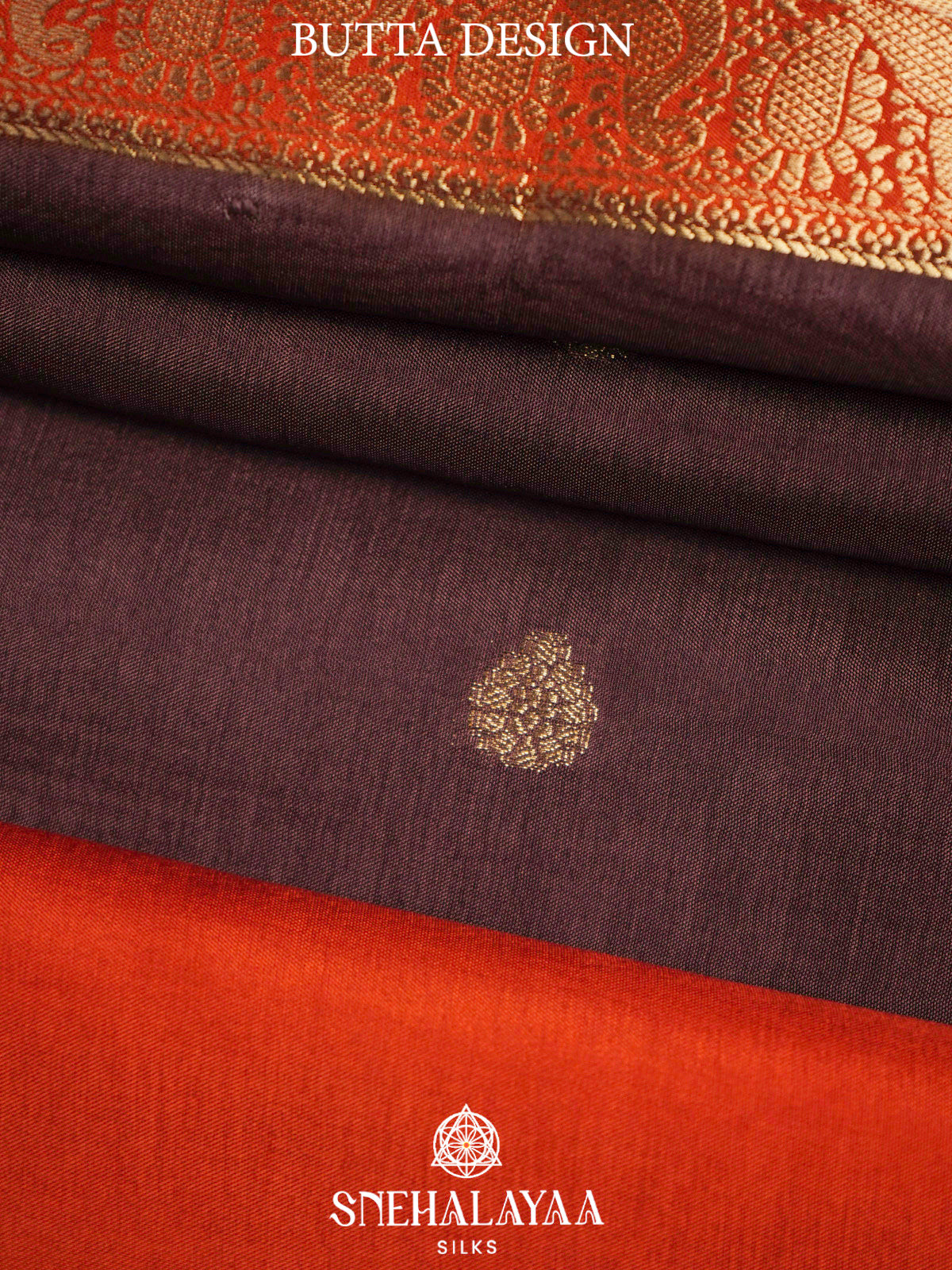 Coffee Brown  Banaras Saree