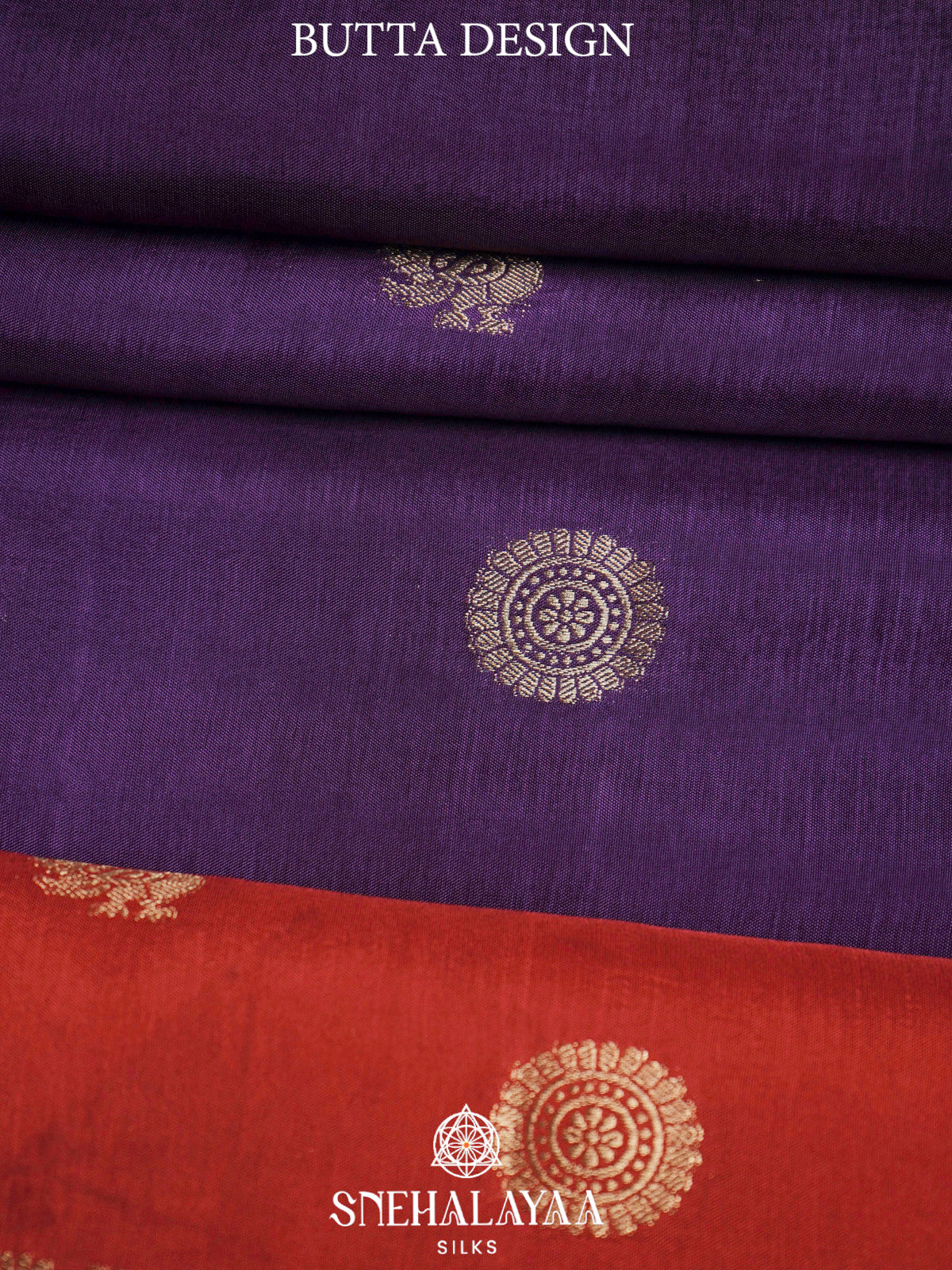 Purple  Banaras Saree