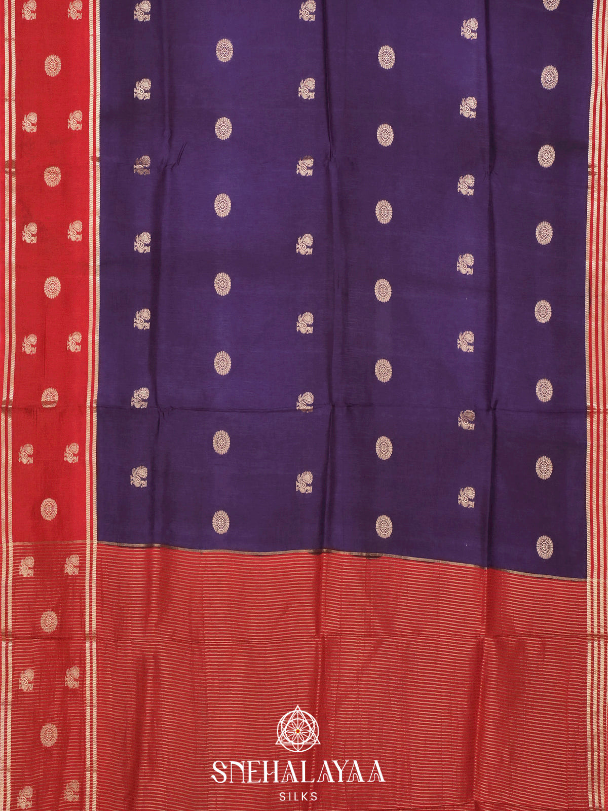 Purple  Banaras Saree