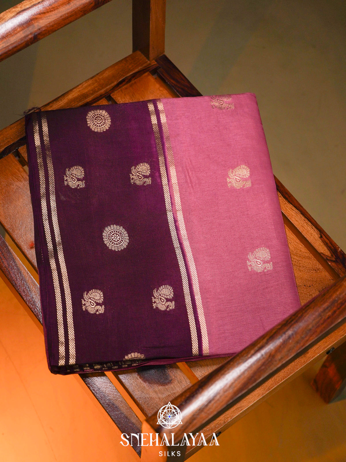 Pink  Banaras Saree