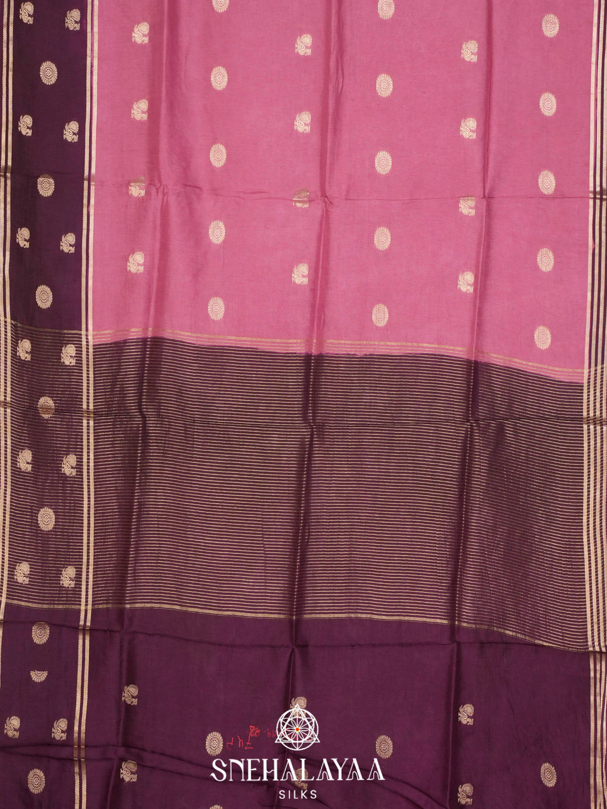 Pink  Banaras Saree