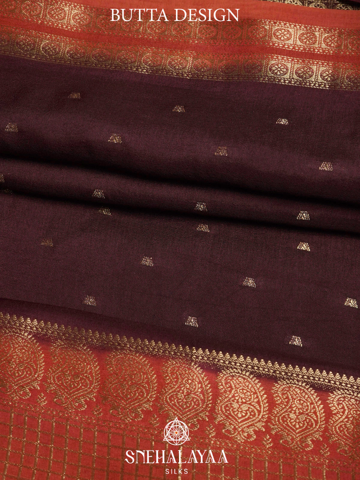 Brown  Banaras Saree