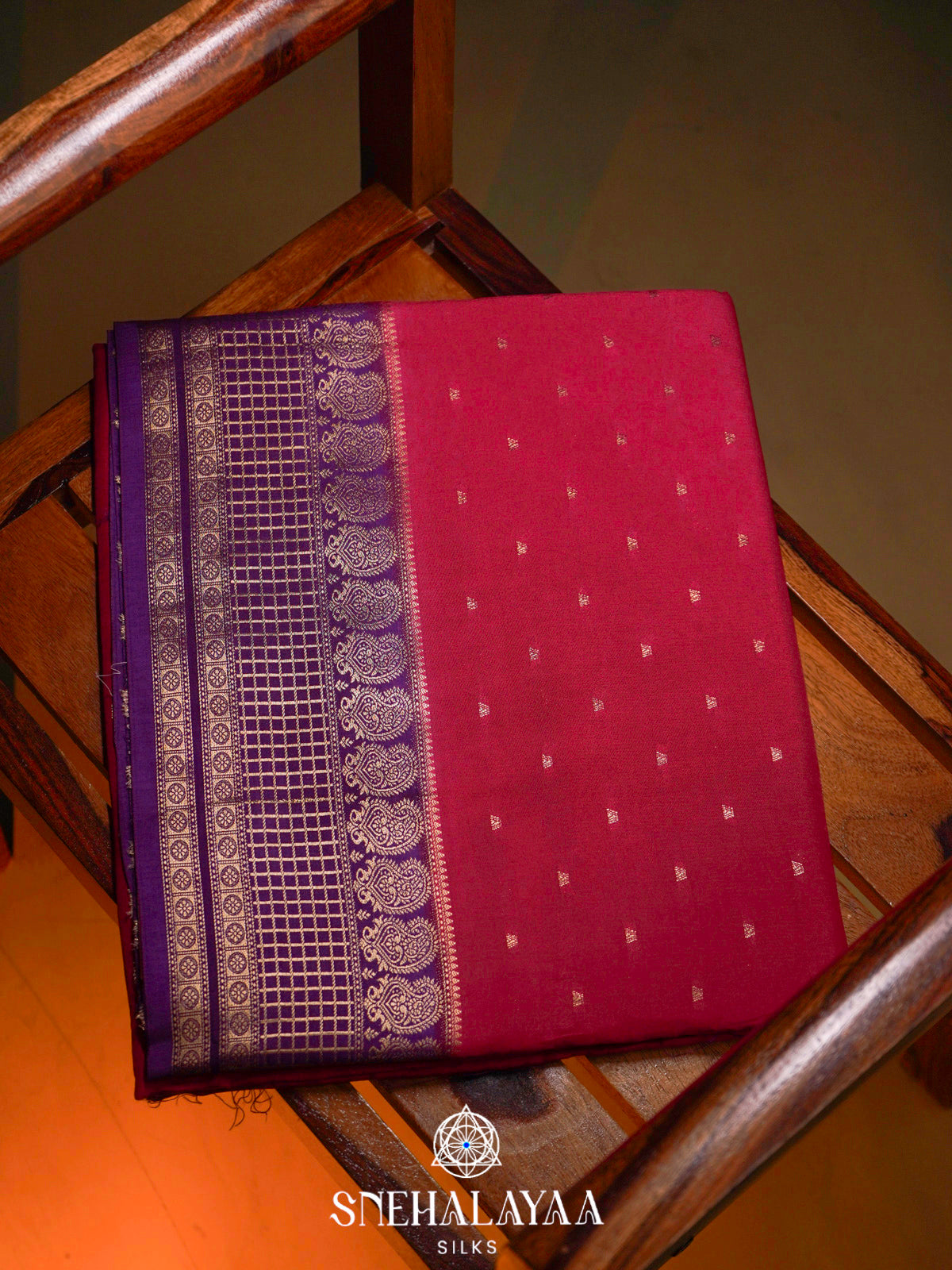 Pink  Banaras Saree