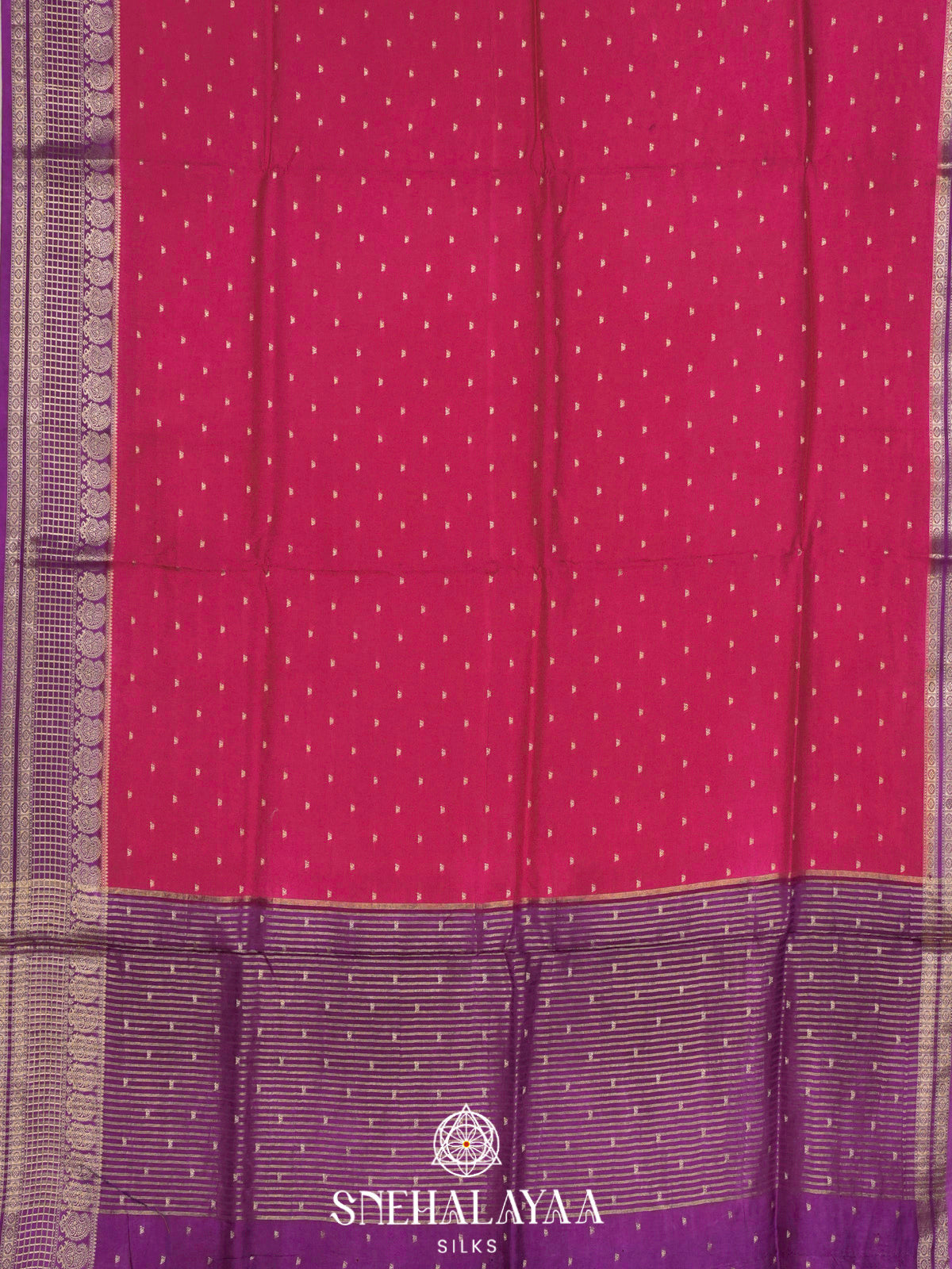 Pink  Banaras Saree