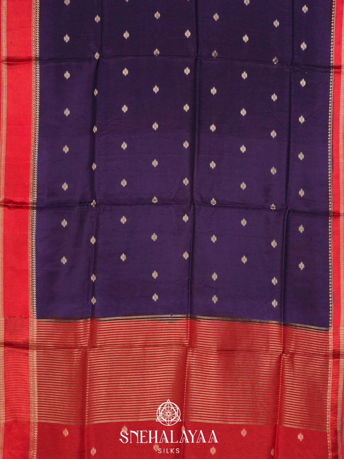 Purple  Banaras Saree