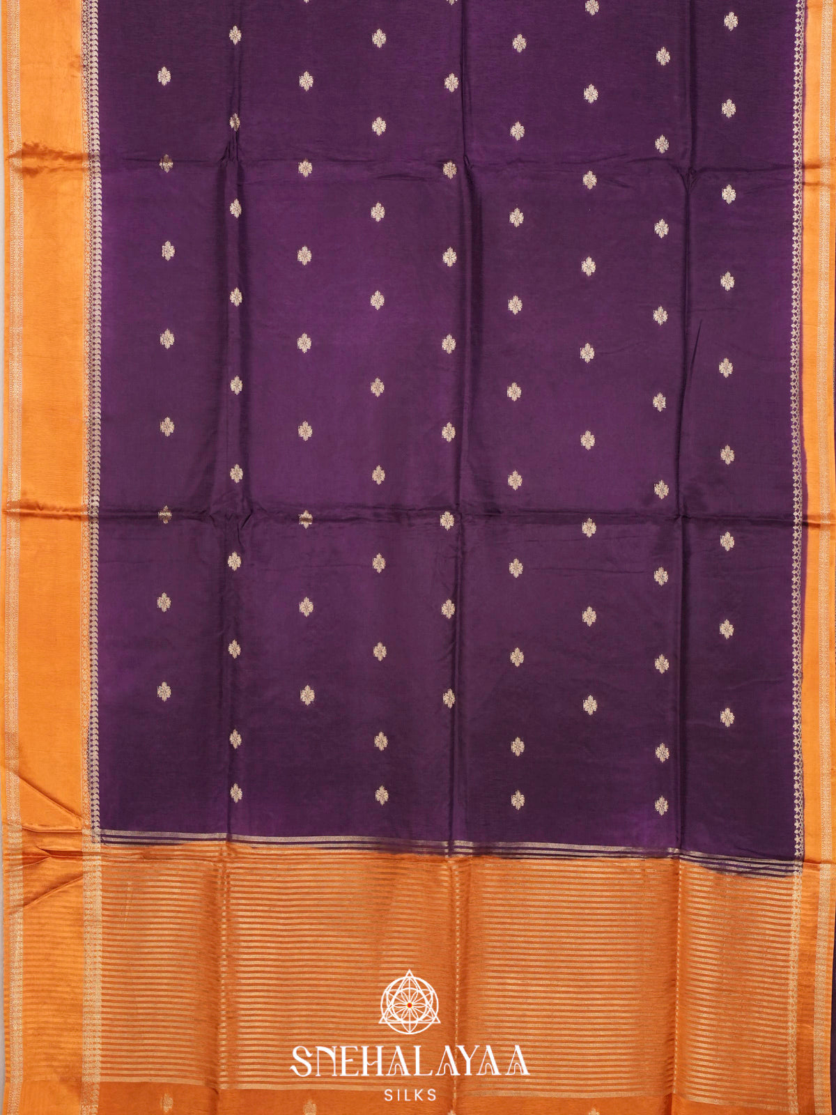Purple  Banaras Saree