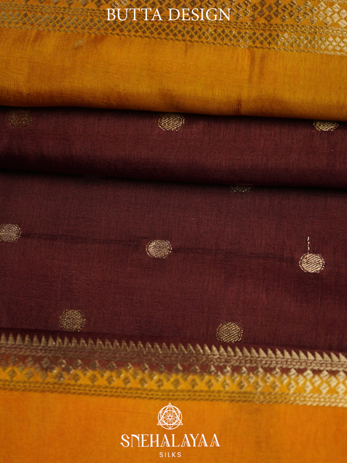Coffee Brown  Banaras Saree