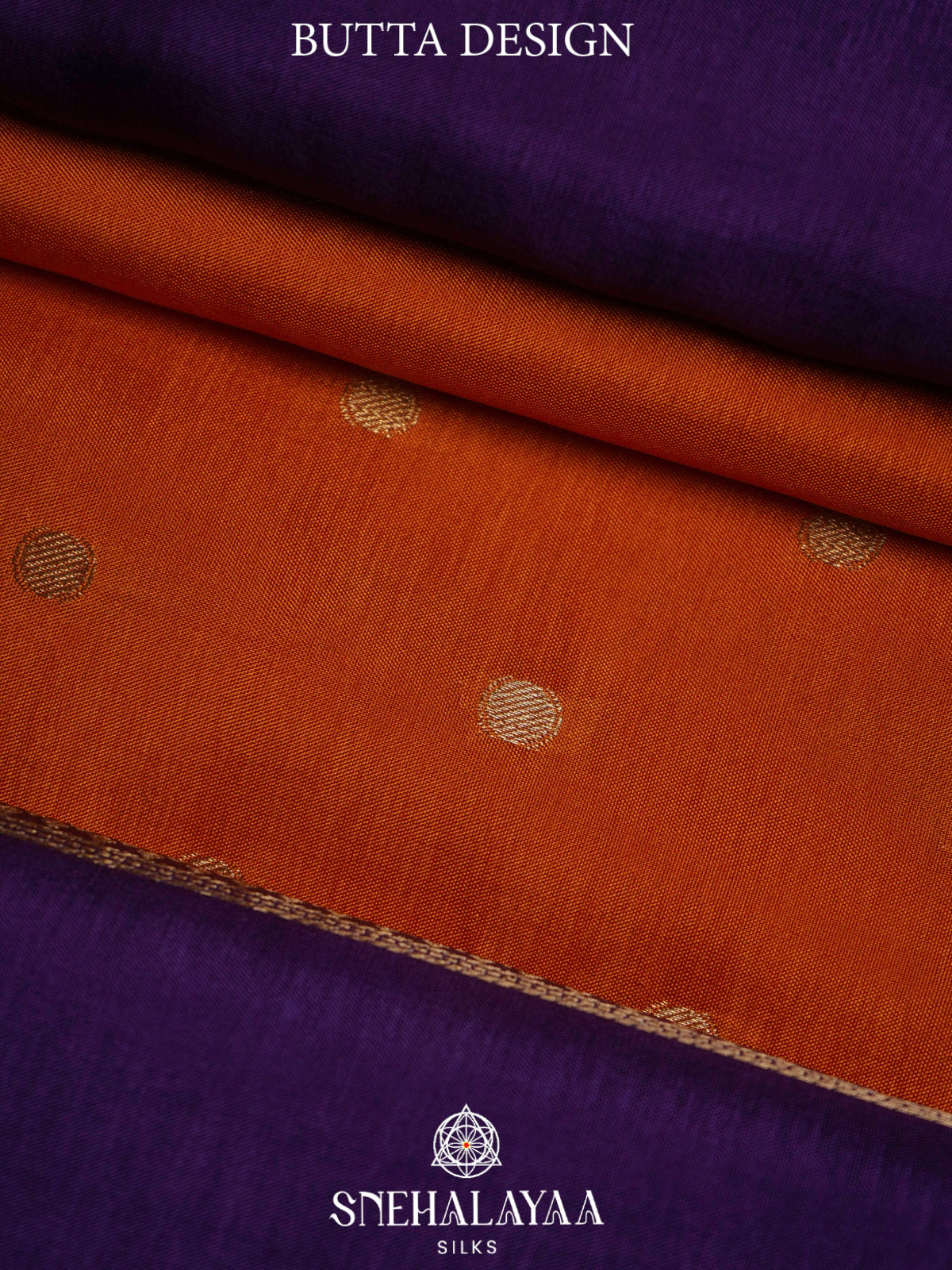 Orange  Banaras Saree