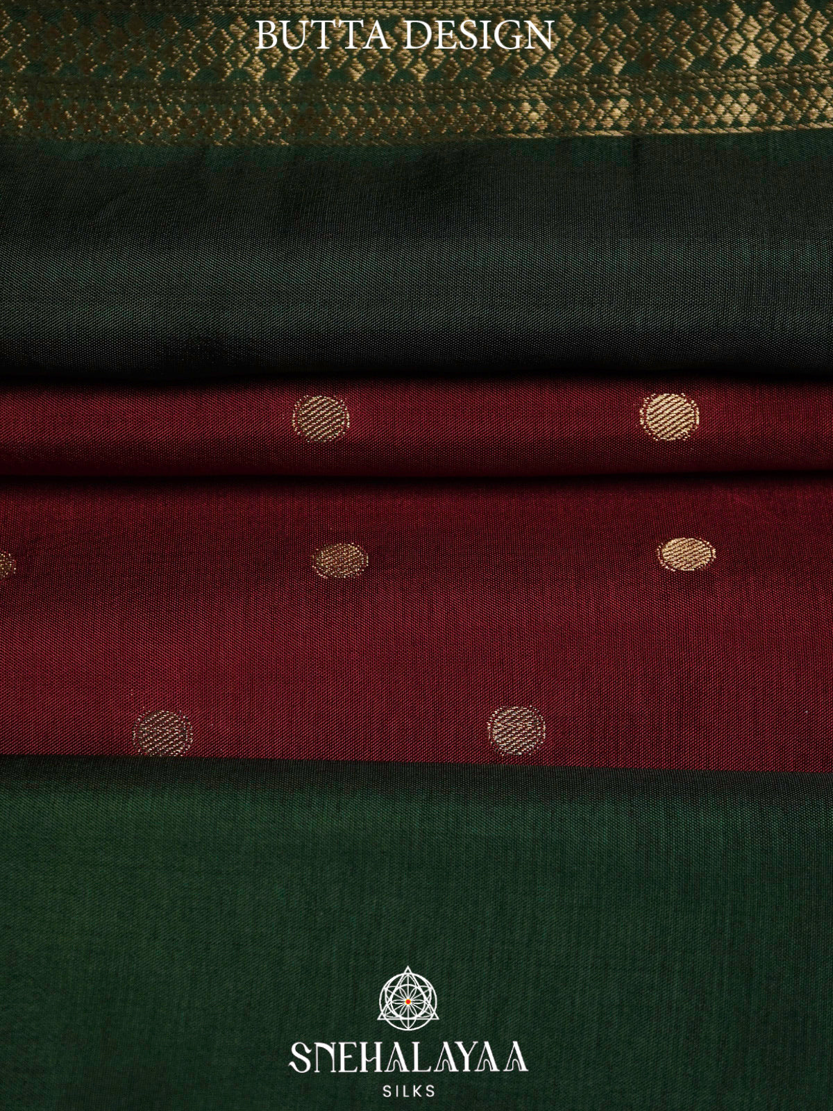 Maroon  Banaras Saree
