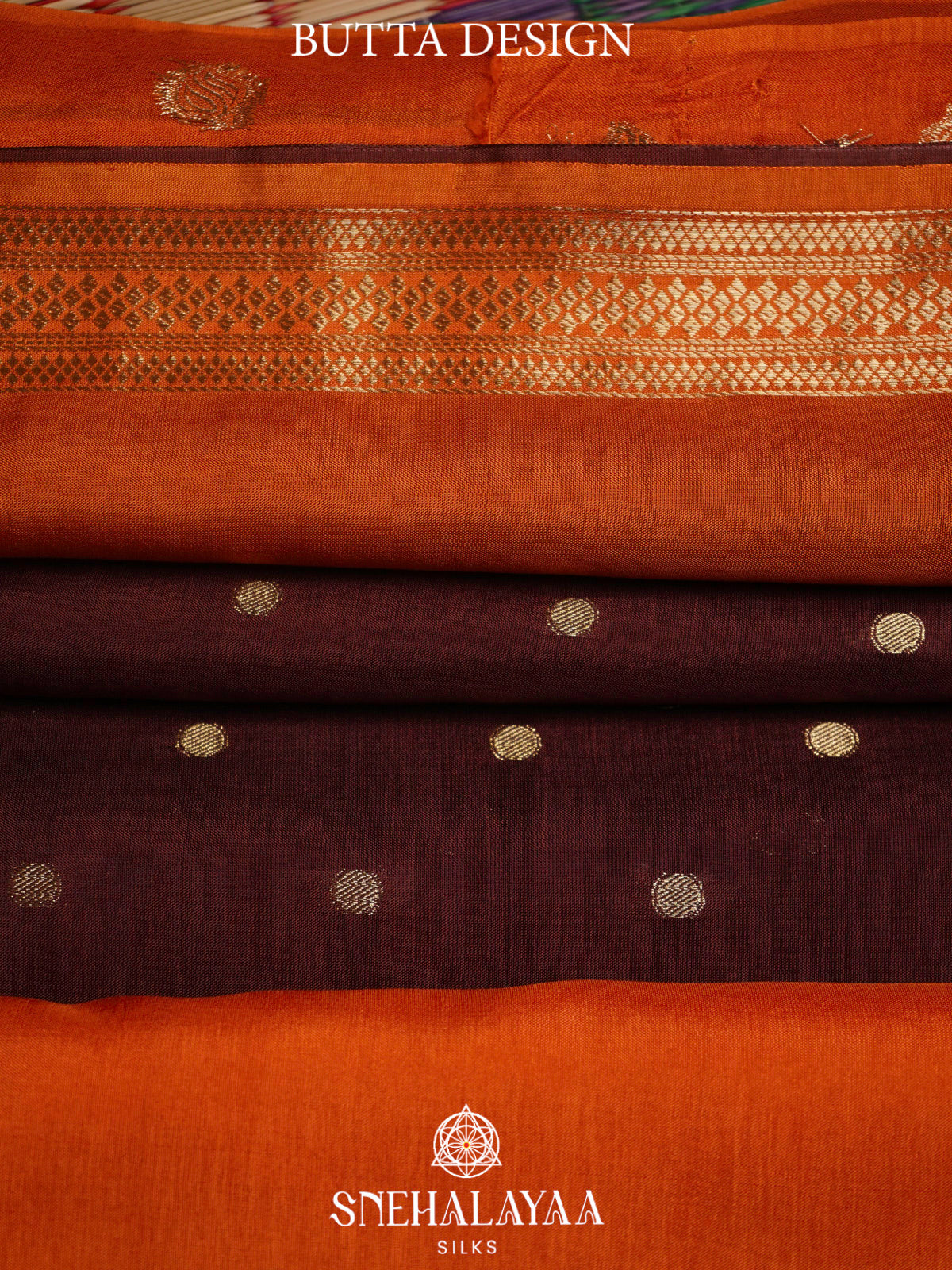 Wine Red  Banaras Saree