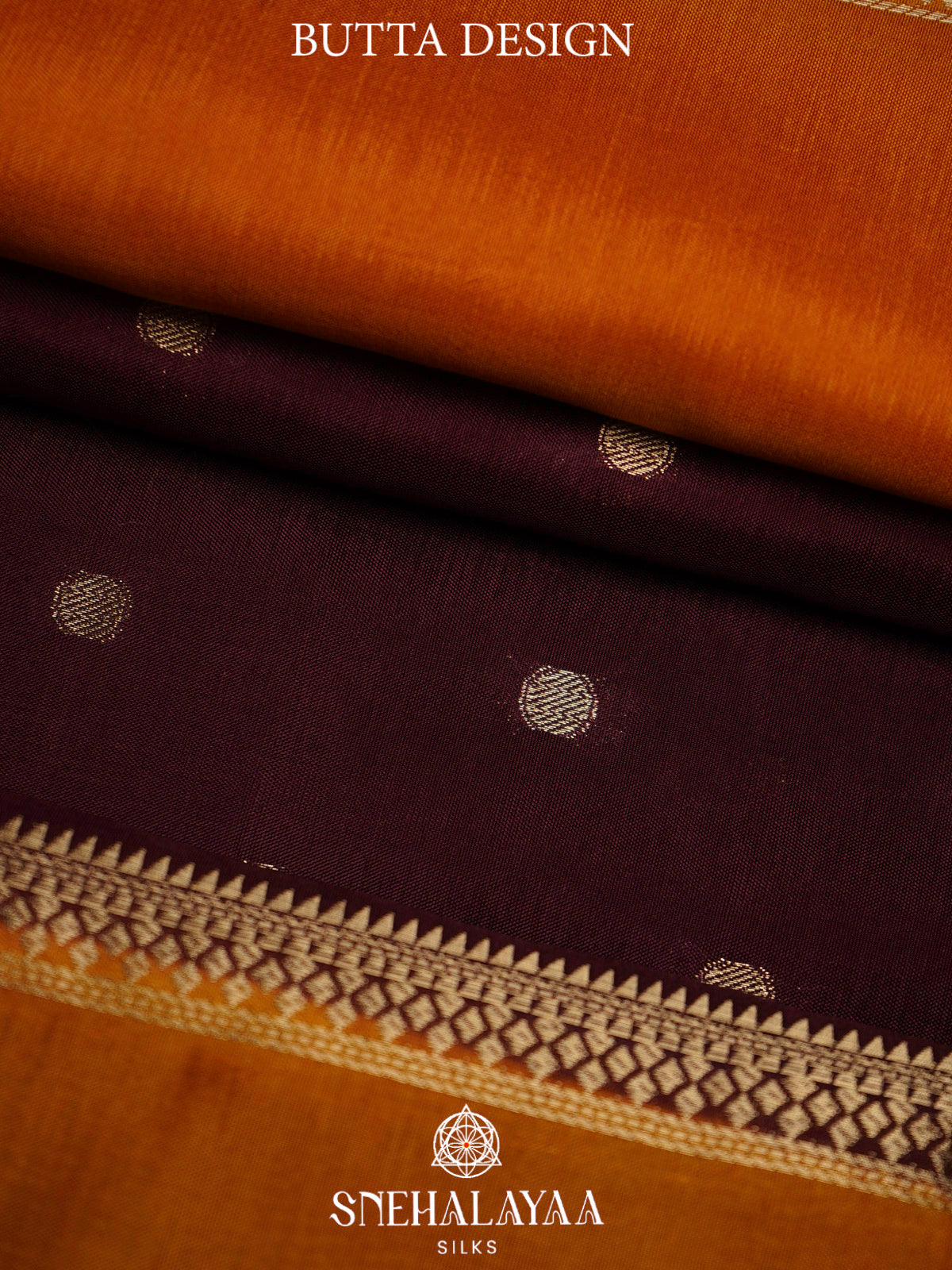 Maroon  Banaras Saree