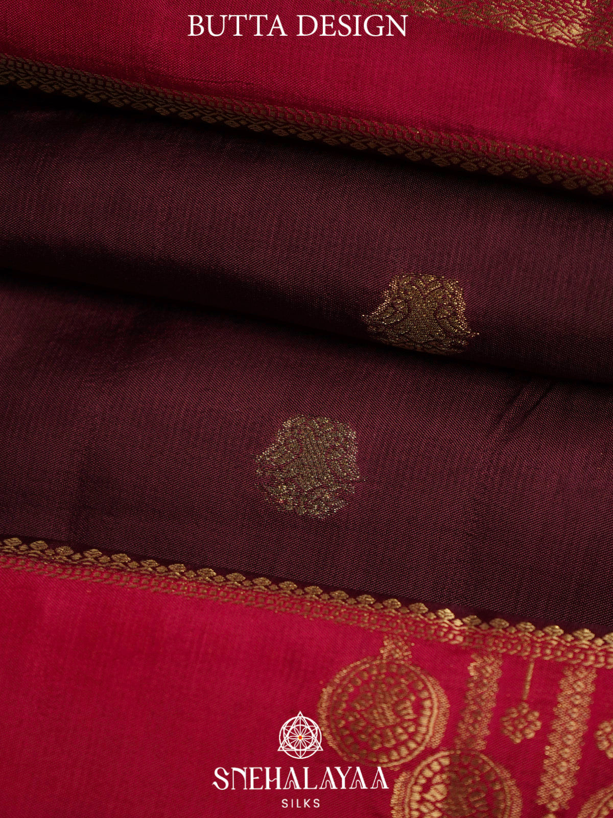 Wine  Banaras Saree