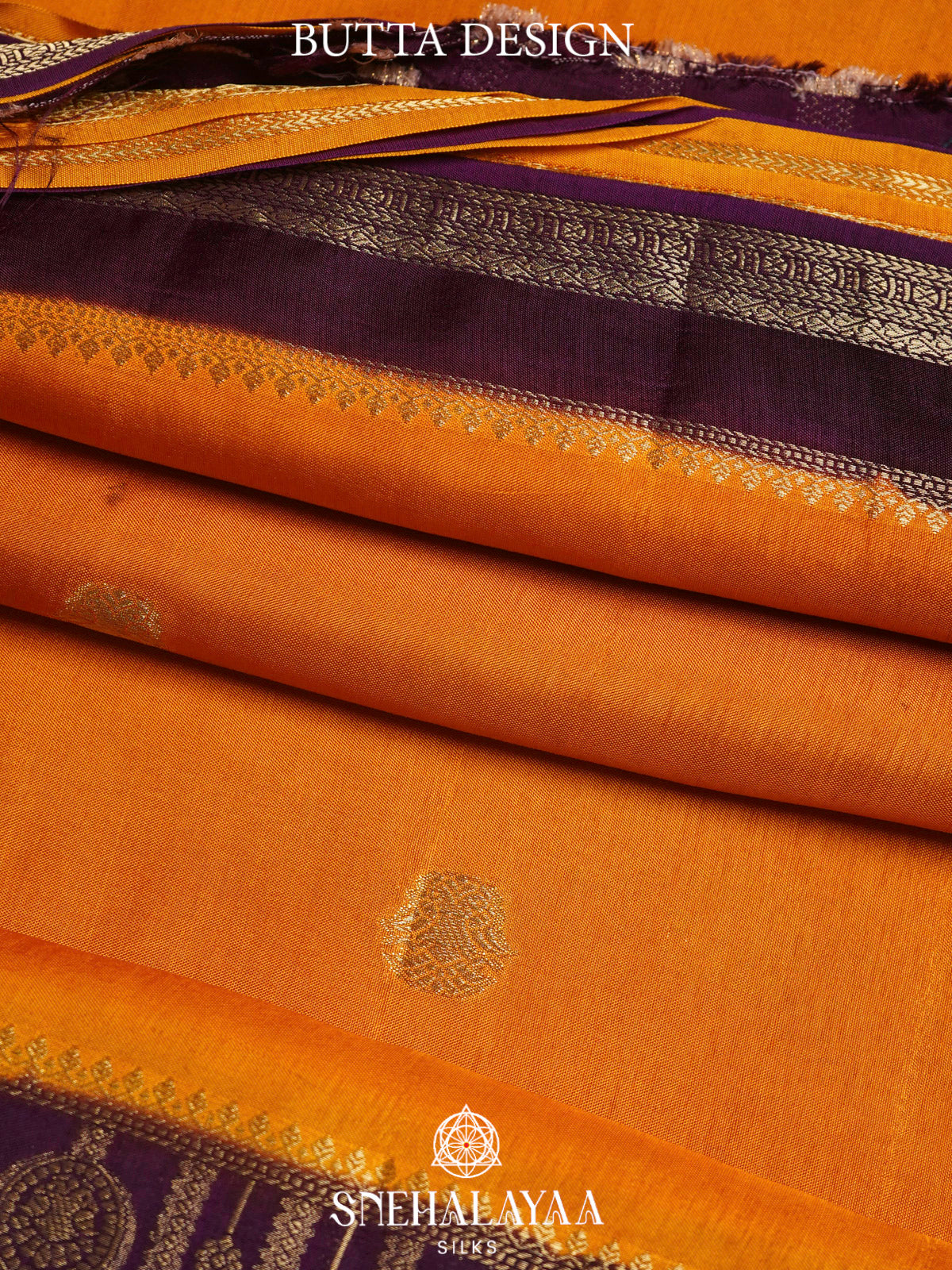 Mango Yellow  Banaras Saree