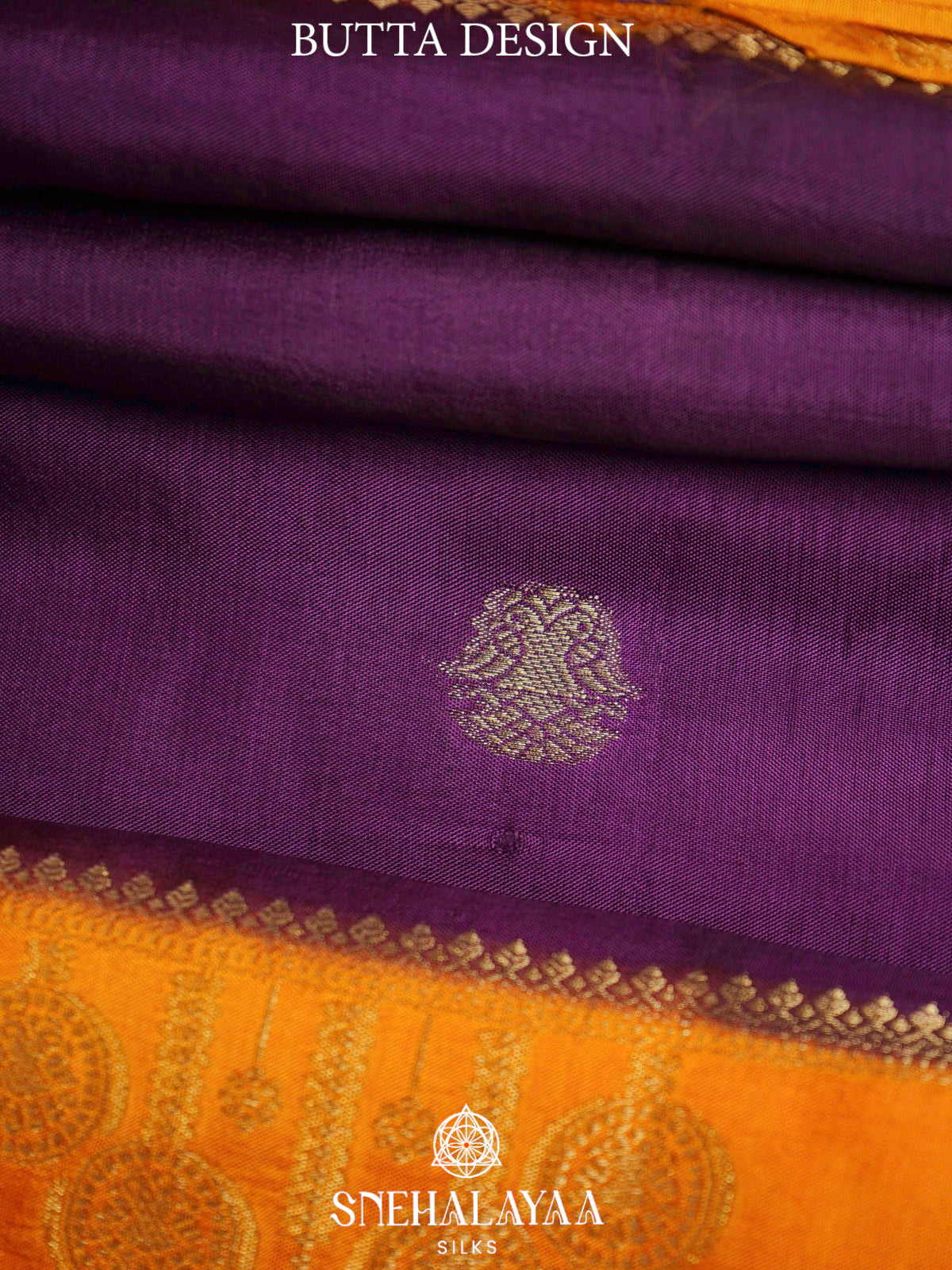 Purple  Banaras Saree