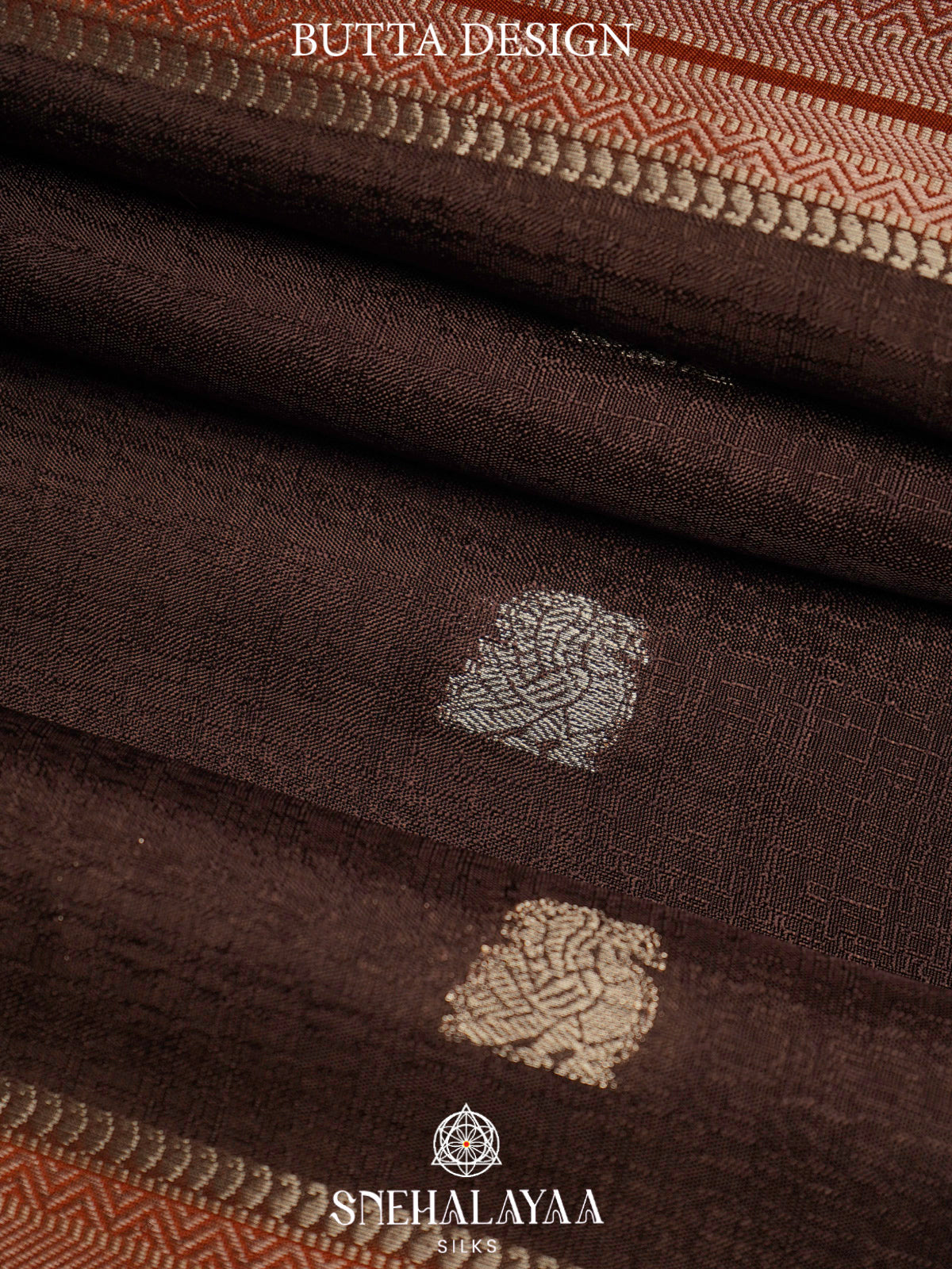 Brown  Banaras Saree