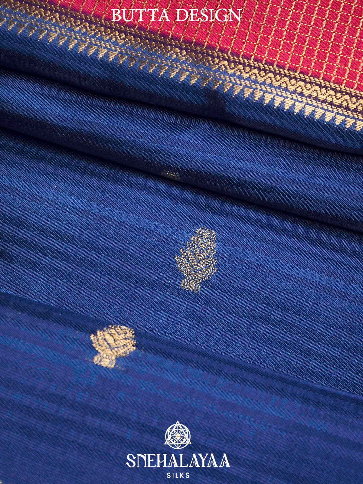 Royal Blue  Banaras Saree