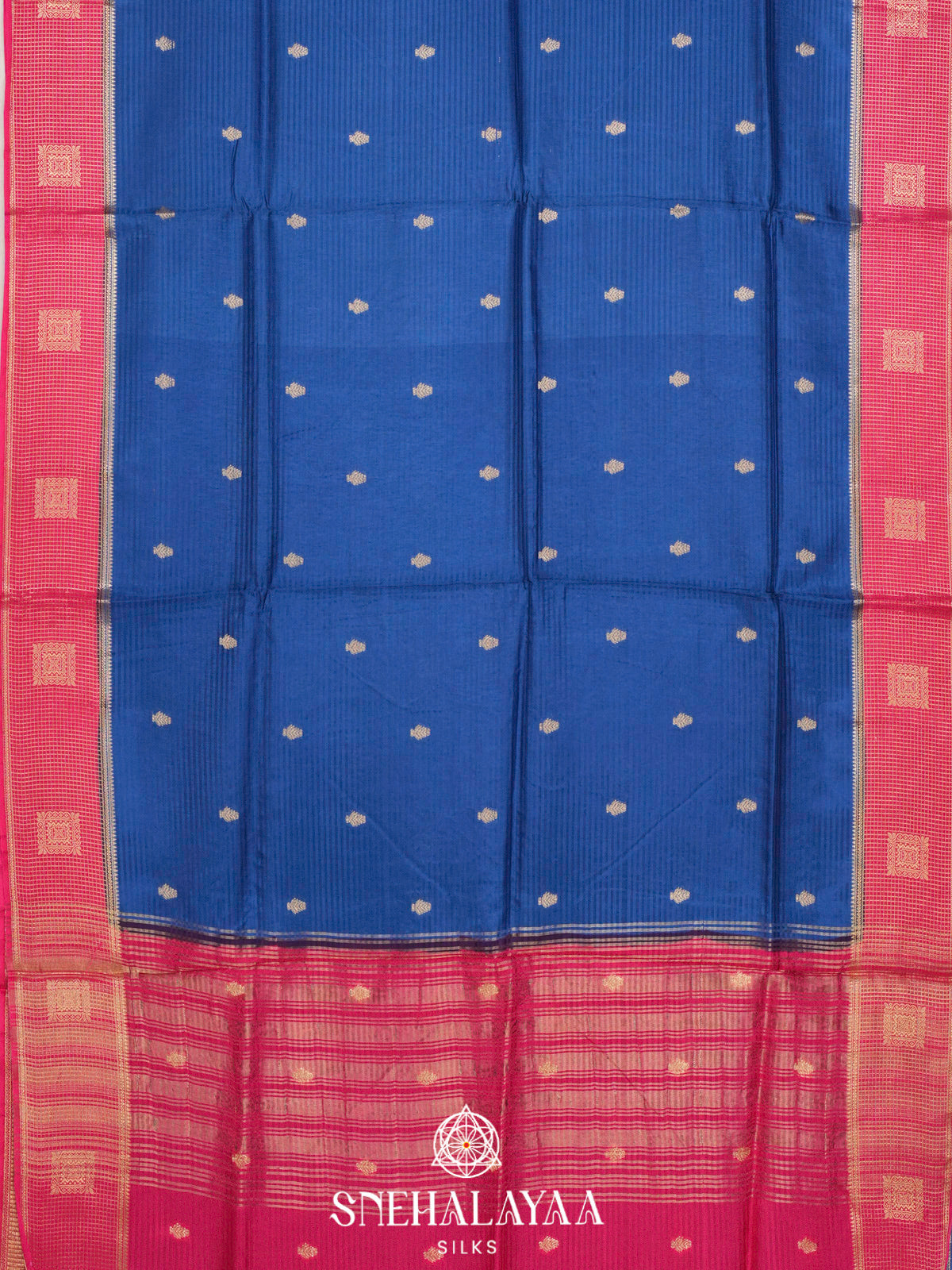 Royal Blue  Banaras Saree