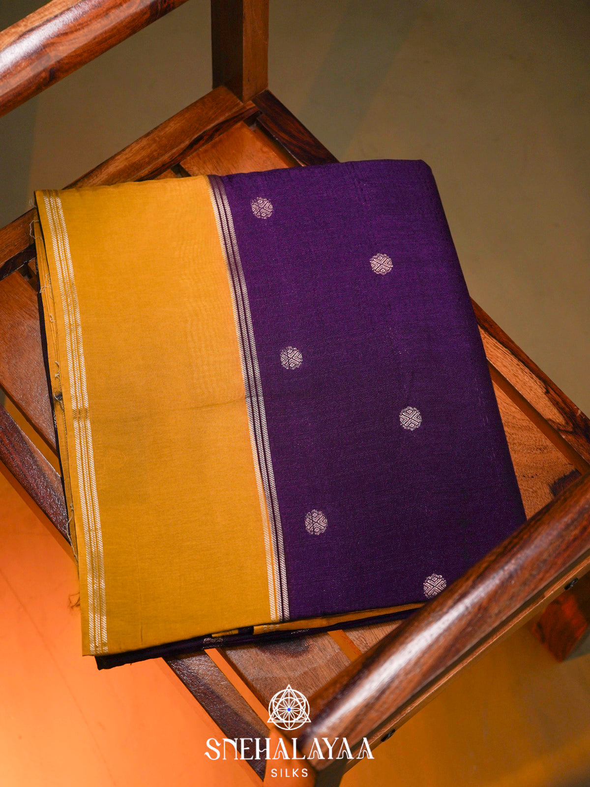 Purple  Banaras Saree