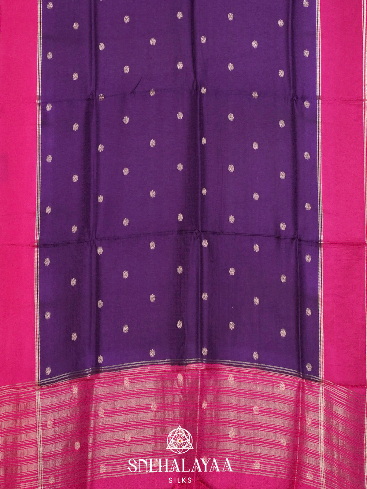 Purple  Banaras Saree