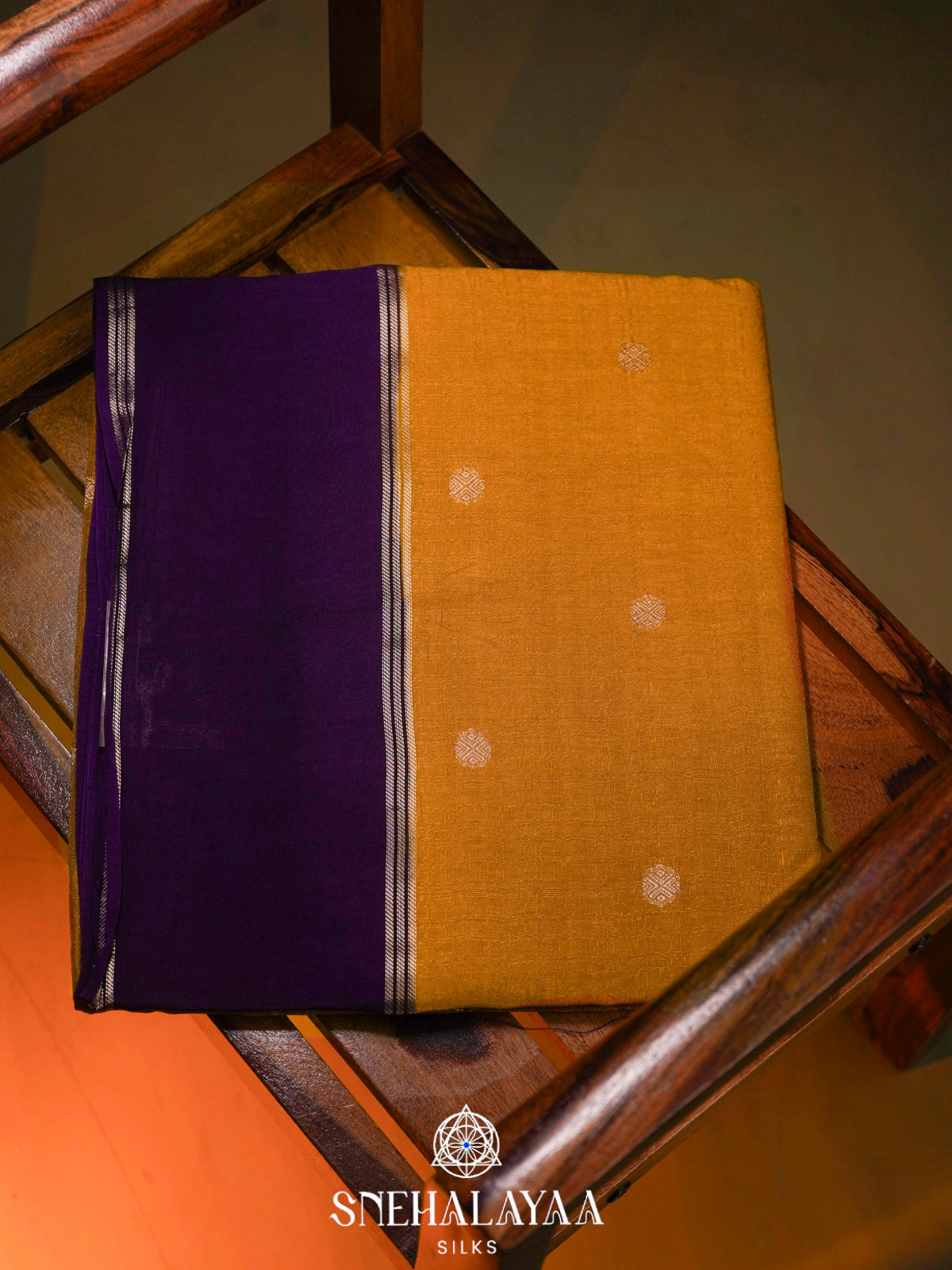 Mango Yellow  Banaras Saree