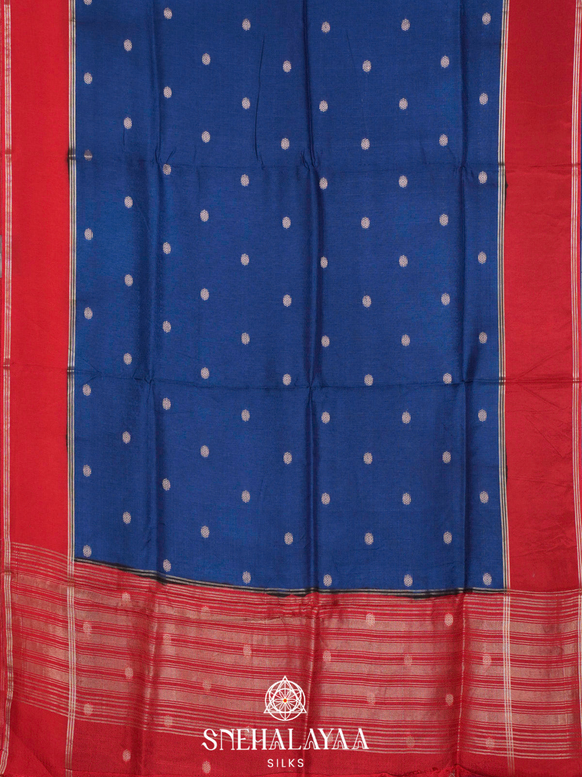 Navy Blue  Banaras Saree