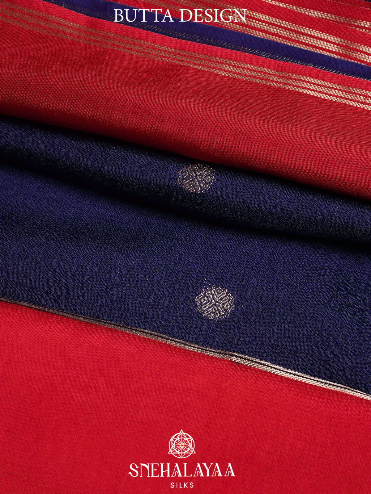 Navy Blue  Banaras Saree