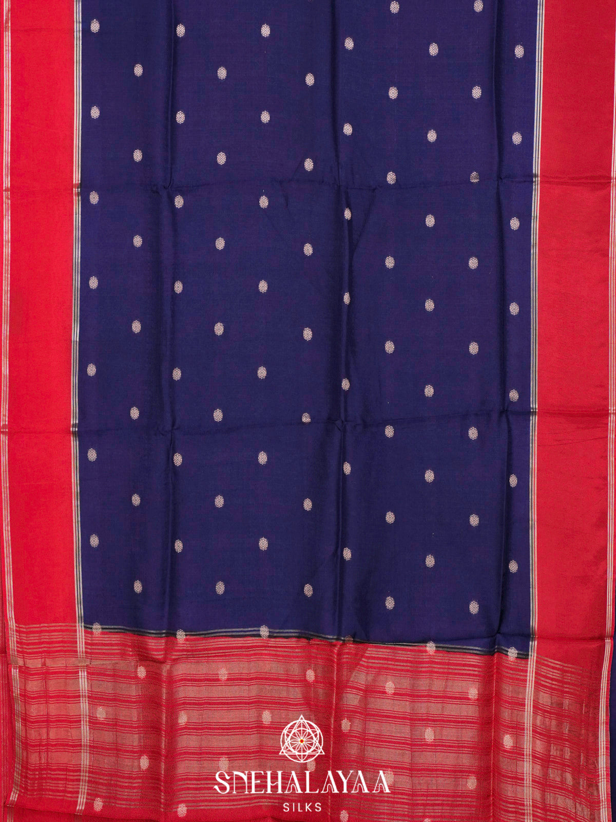 Navy Blue  Banaras Saree