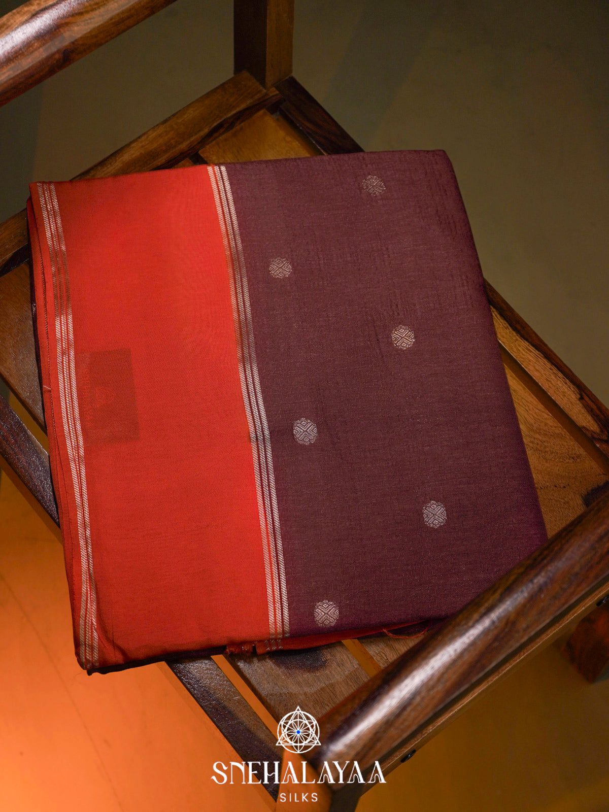 Brown  Banaras Saree