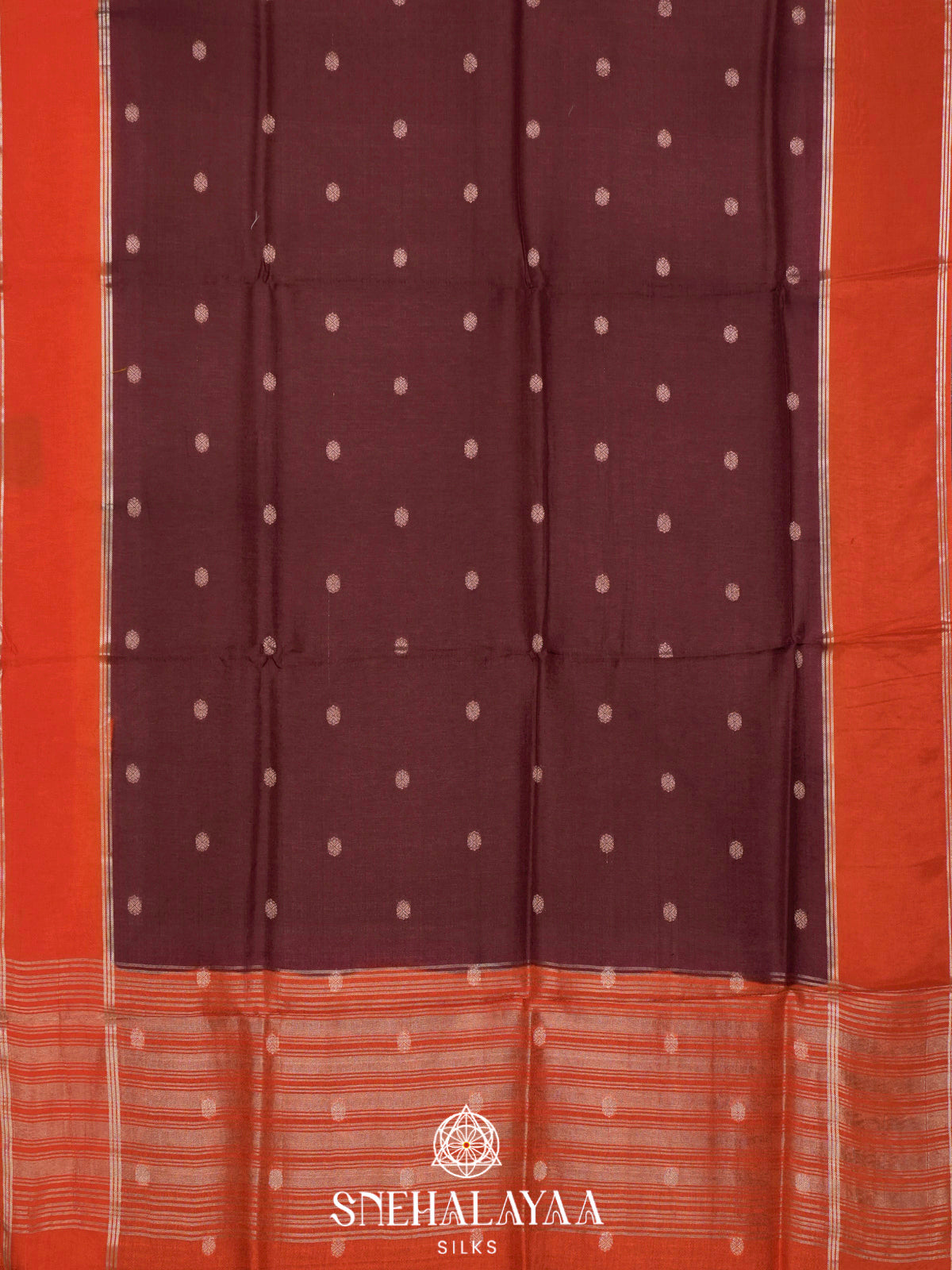 Brown  Banaras Saree