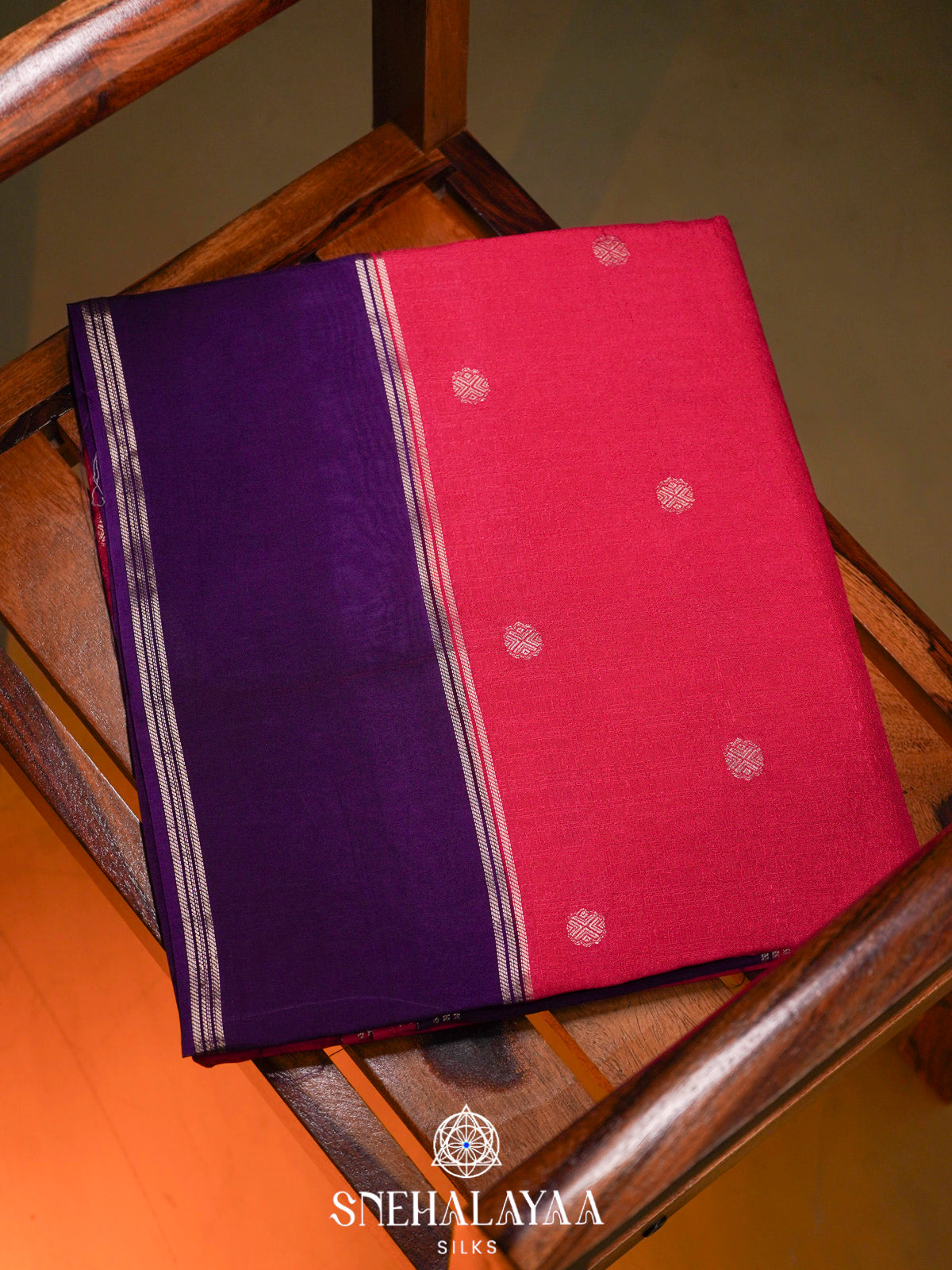 Pink  Banaras Saree