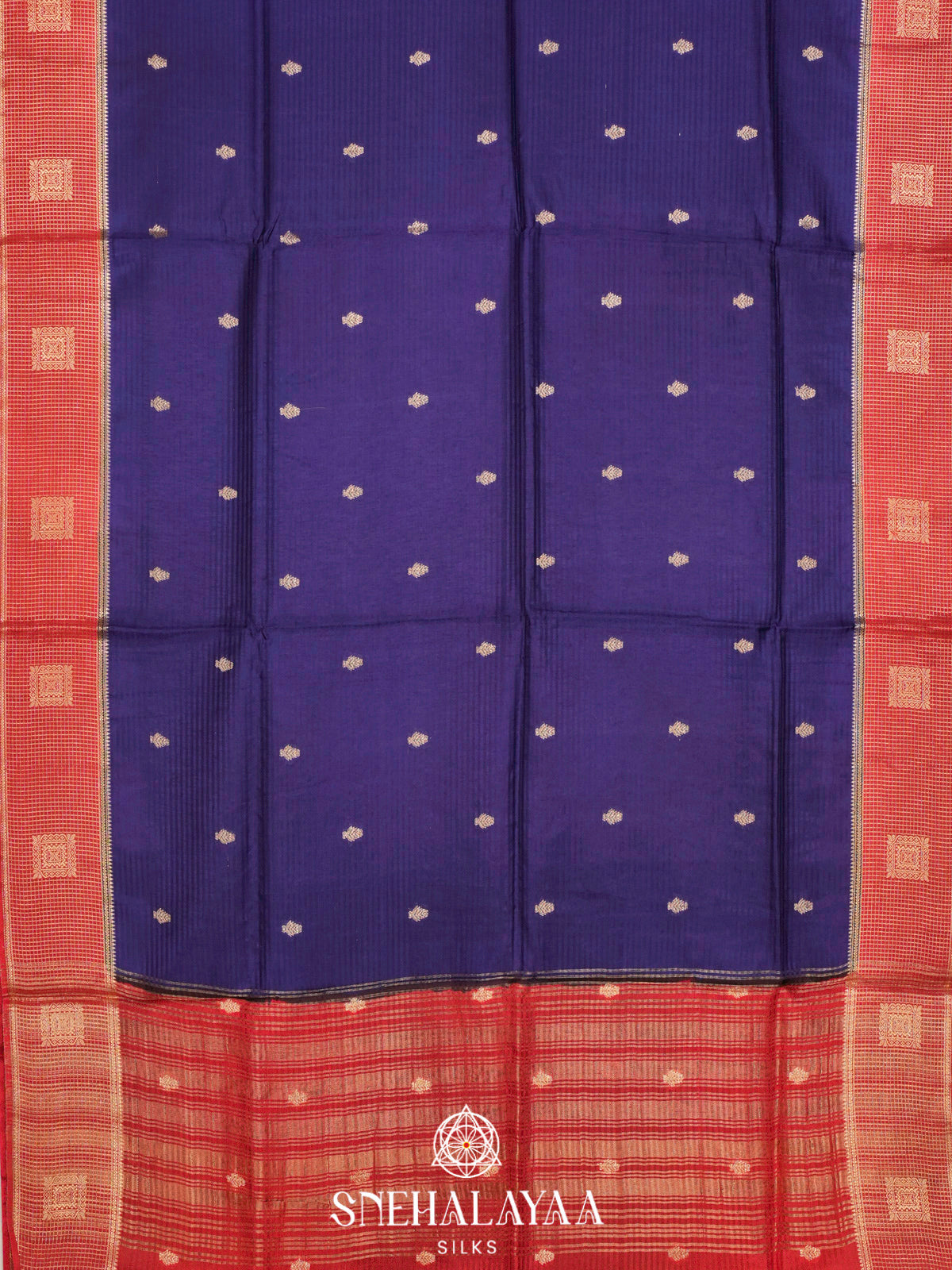 Navy Blue  Banaras Saree