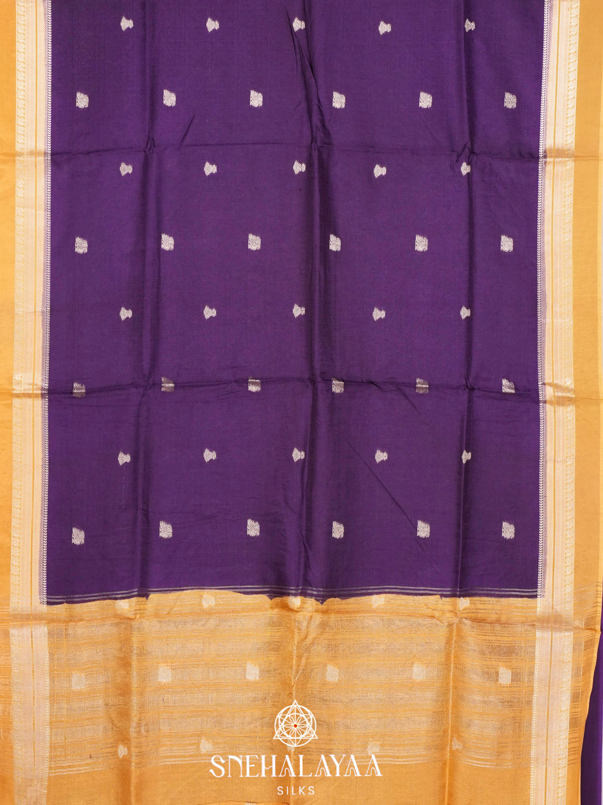 Purple  Banaras Saree