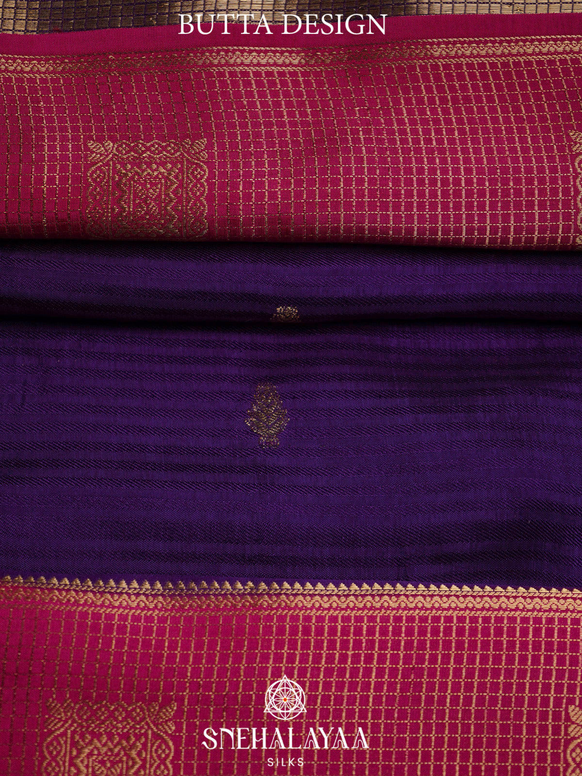 Purple  Banaras Saree