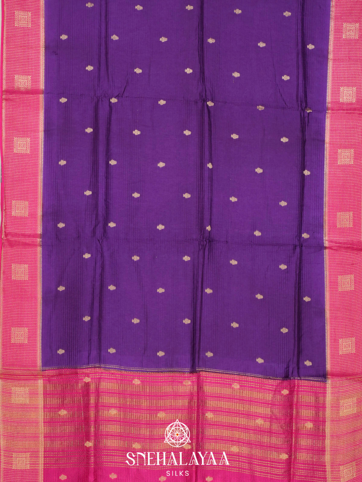 Purple  Banaras Saree