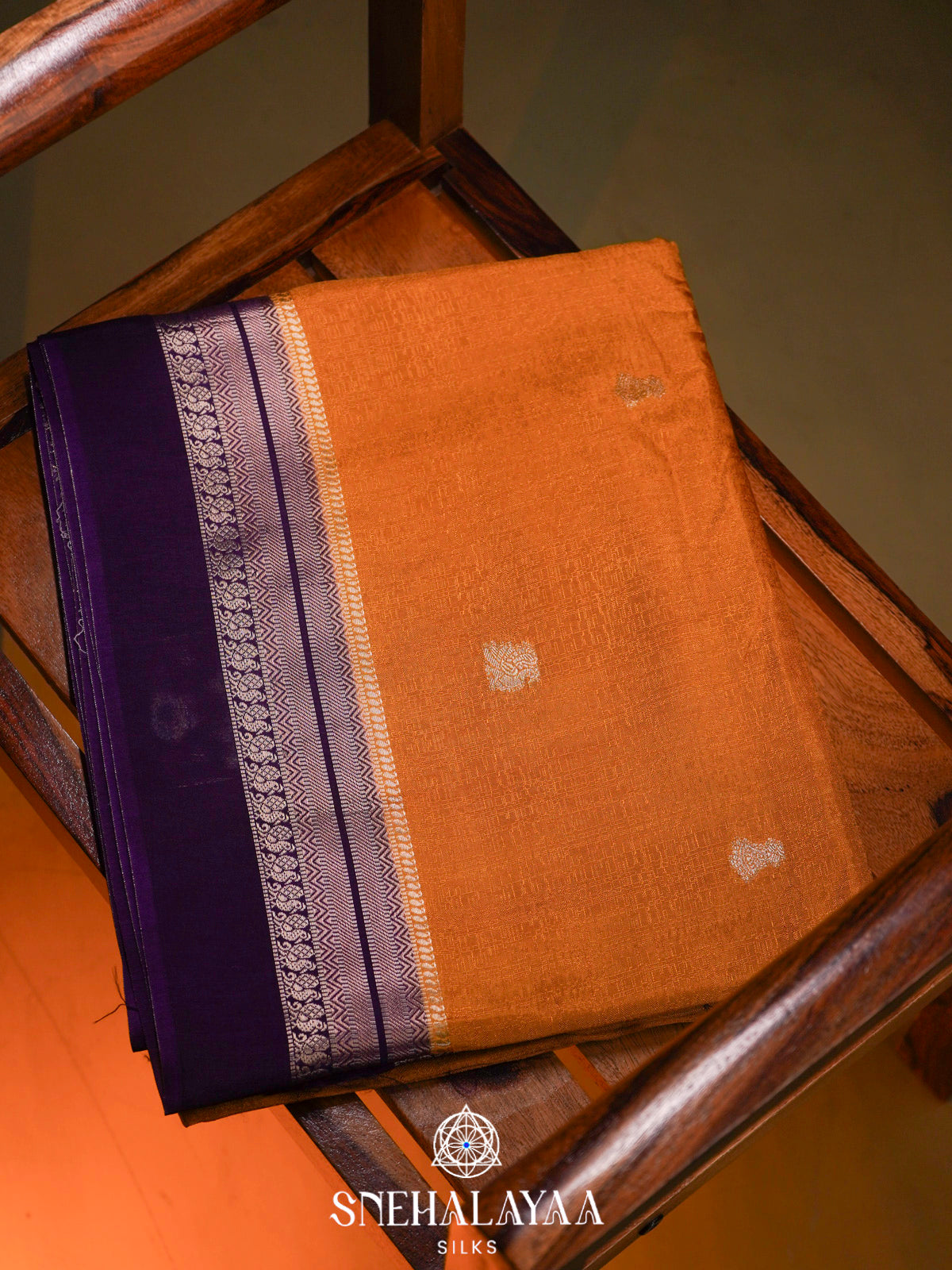 Mango Yellow  Banaras Saree