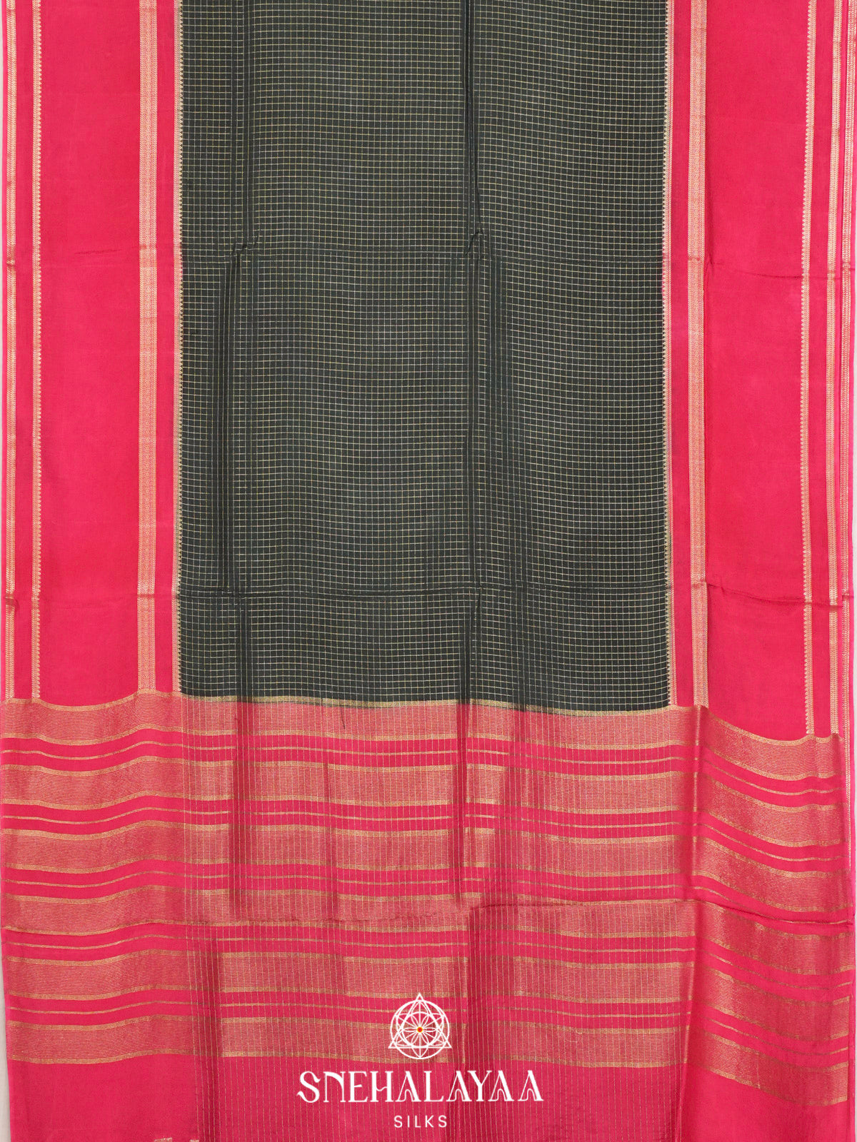 Forest Green  Banaras Saree