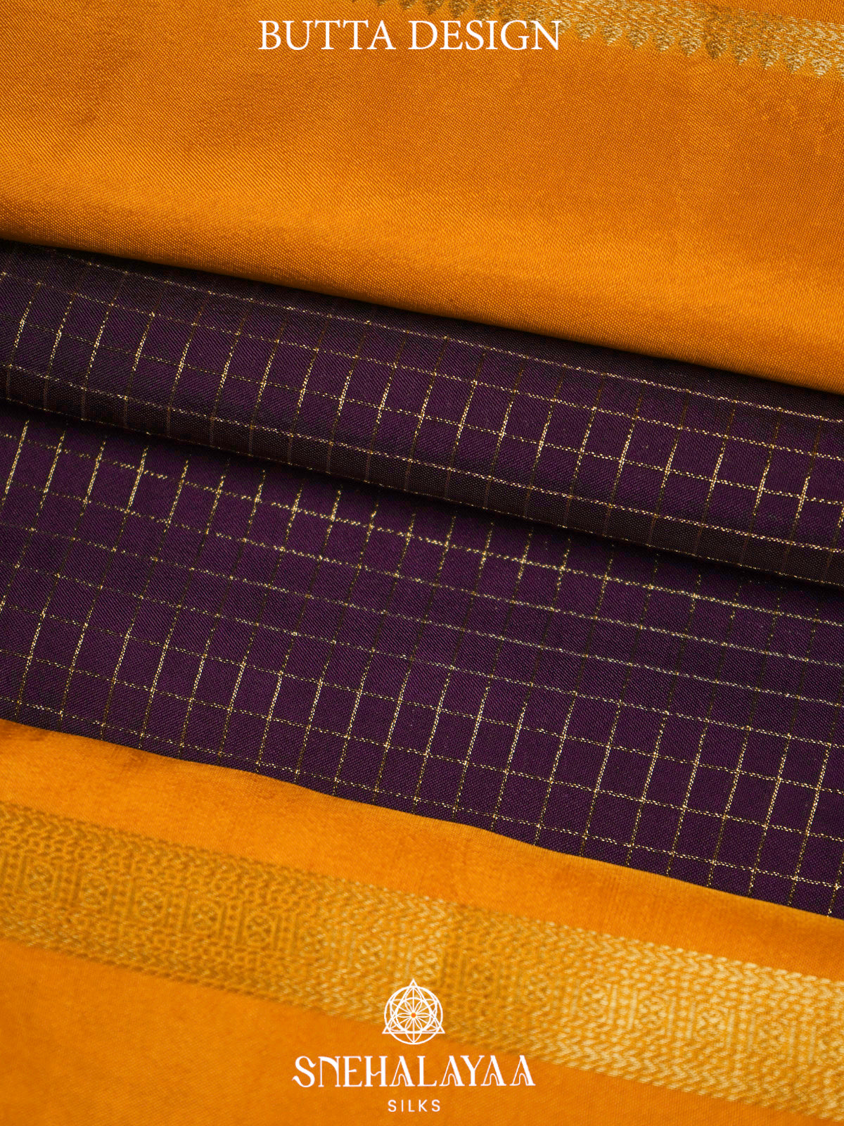 Purple  Banaras Saree