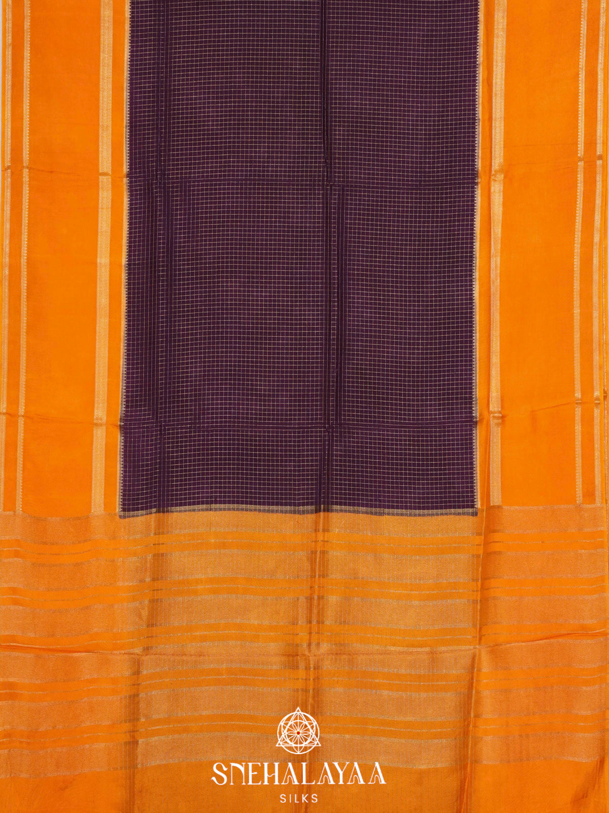 Purple  Banaras Saree