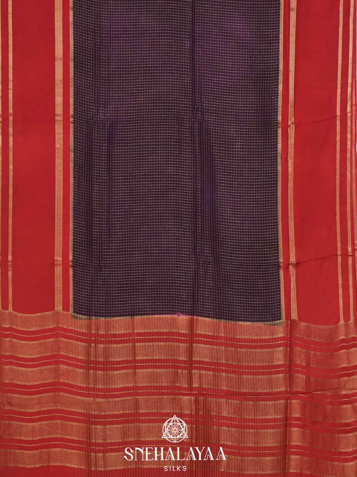 Purple  Banaras Saree